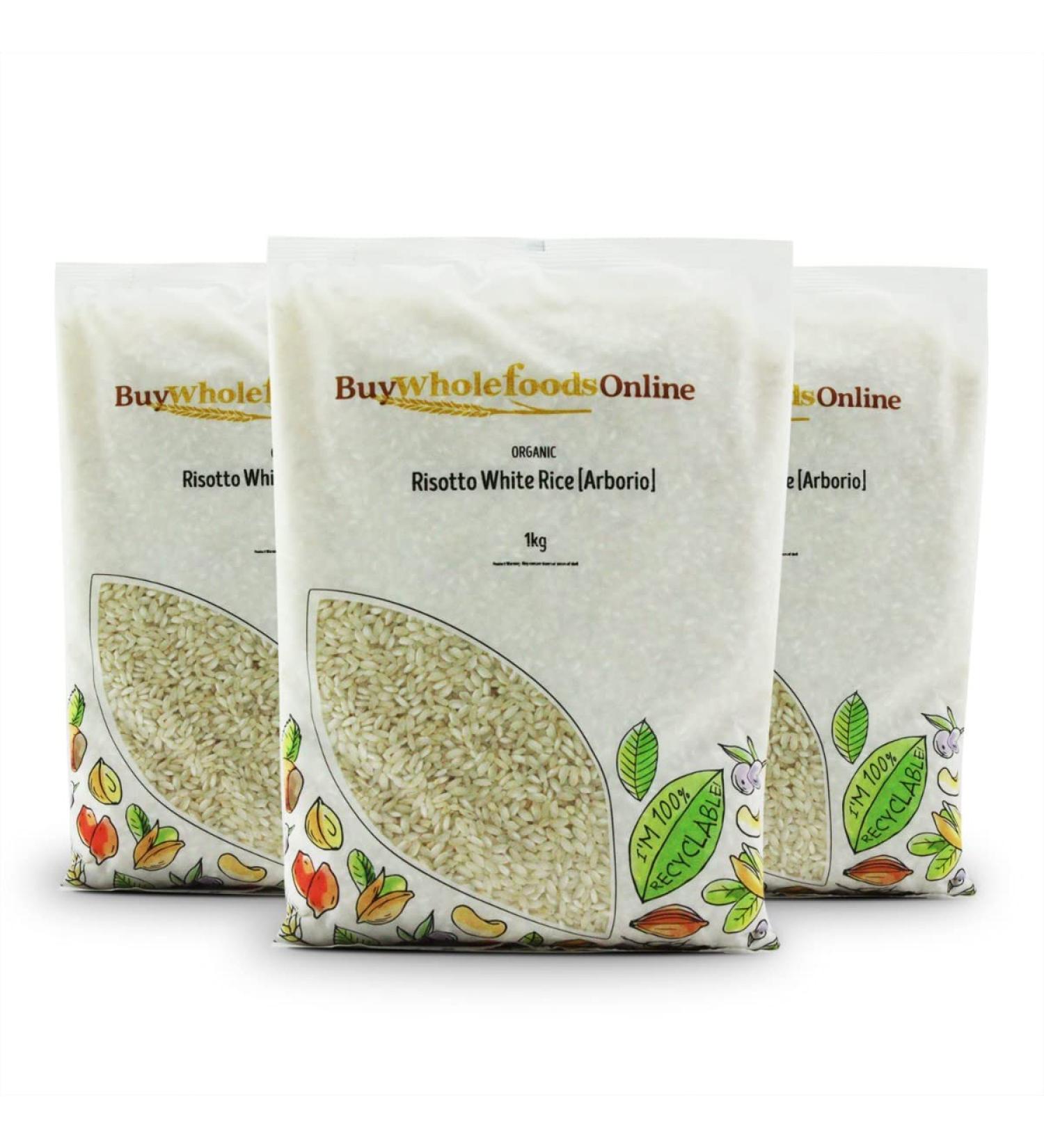 Organic Risotto White Arborio 3kg (BWFO)