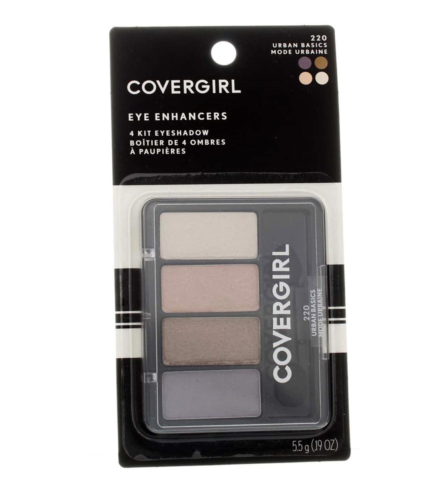 Covergirl Eye Enhancers 220 Urban Basics Quad Shadow - 0.8 oz - Buy Online on GoSupps.com