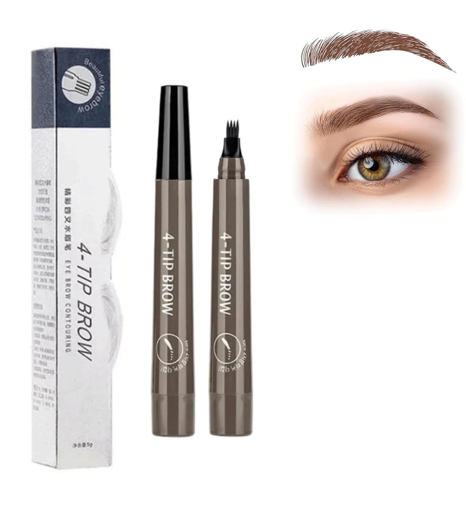 Lacisonpen Microblading Eyebrow Lacison Eyebrow Matezis Eyebrow Fine-Stroke Long Lasting Waterproof And Smudge-Proof Natural Eyebrow Makeup (1 Gray brown) - Buy Online on GoSupps.com