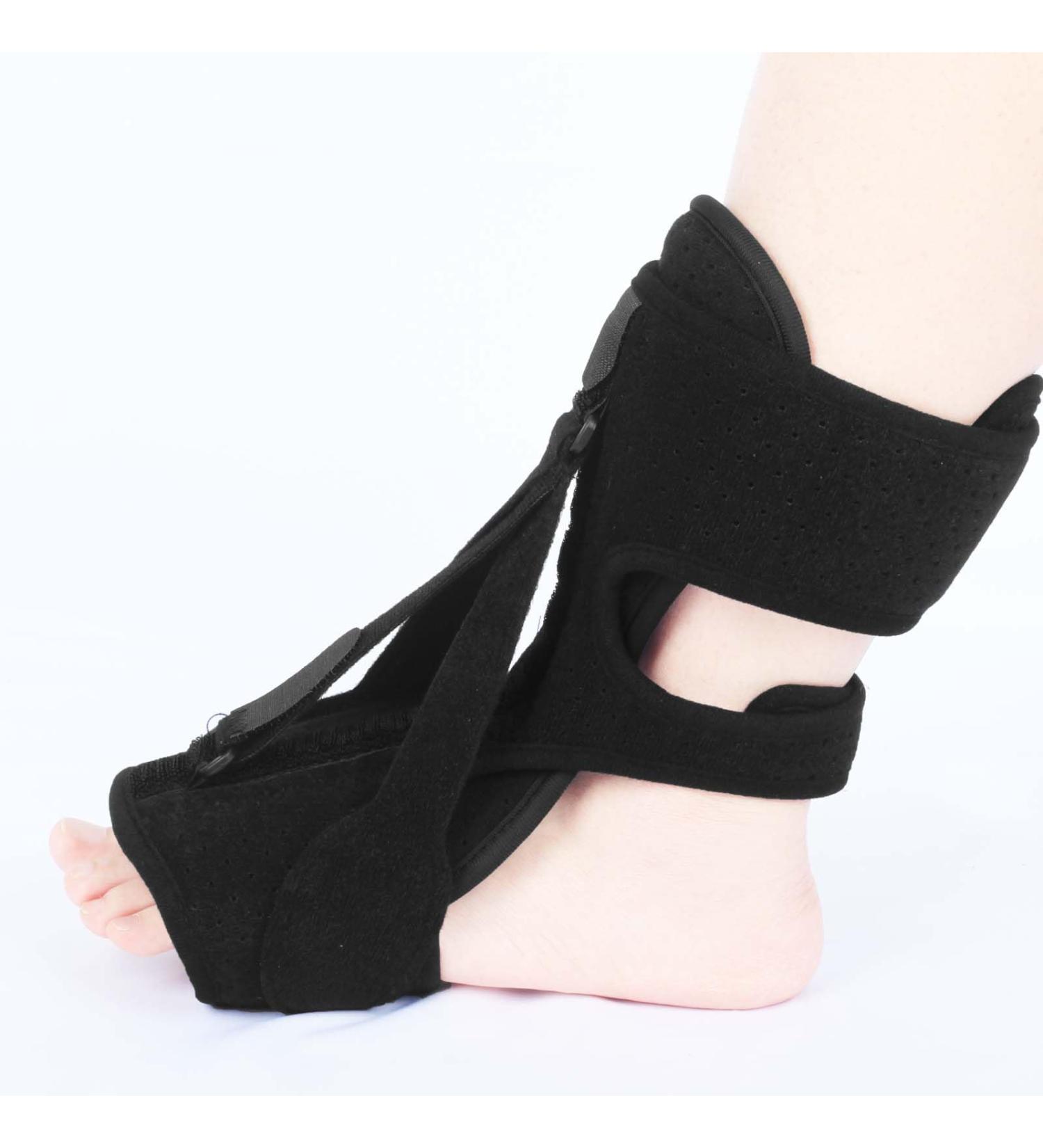 Adjustable Night Splint for Plantar Fasciitis & Achilles Tendonitis | Foot Pain Relief Boot for Fascia Tendon & Arch Pain Treatment - Buy Online on GoSupps.com