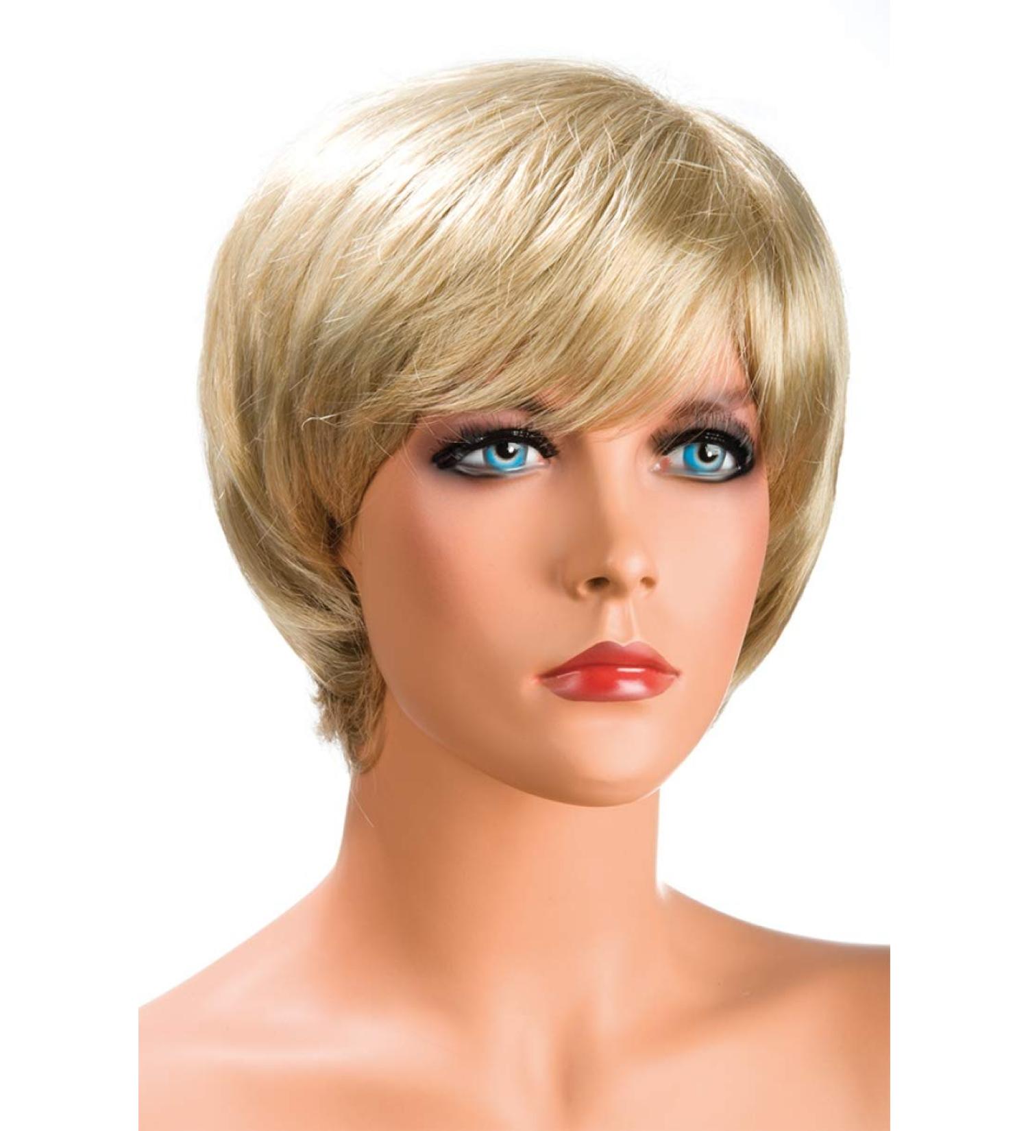 World Wigs wig blonde bob short/streaked