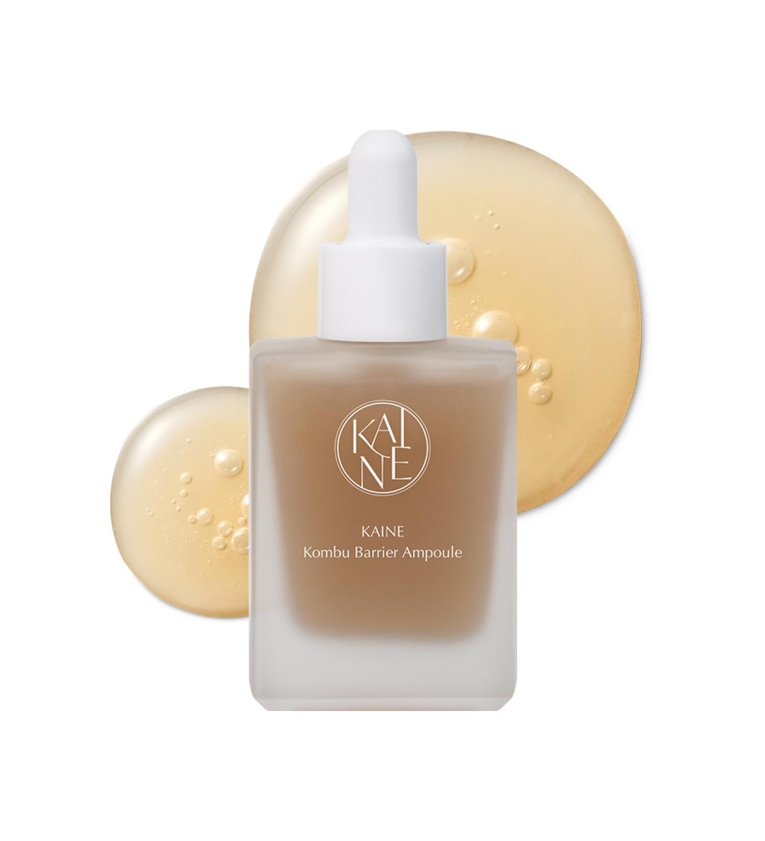 KAINE Kombu Barrier Ampoule | Moisturizing Serum with 73% Fermented Kombucha 5% Panthenol and Ceramide for Hydration and Skin Barrier Care Korean Skin Care 30mL/1.01 fl oz - Buy Online on GoSupps.com