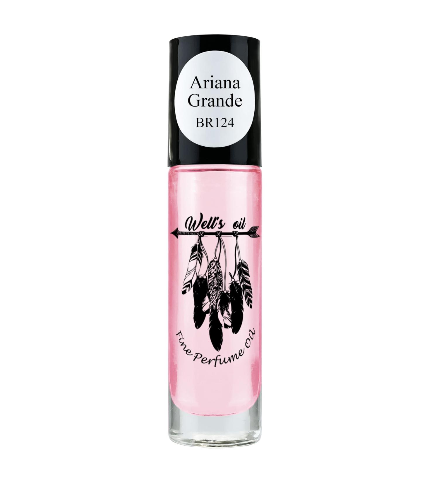 Well's Oil Roll-On Perfume Oil (Inspired by A. Grande) | Fruity Floral & Amber Notes | Long-Lasting | Paraben-Free | 0.33 Fl Oz / 10 ml 124. Ariana Grande - Buy Online on GoSupps.com