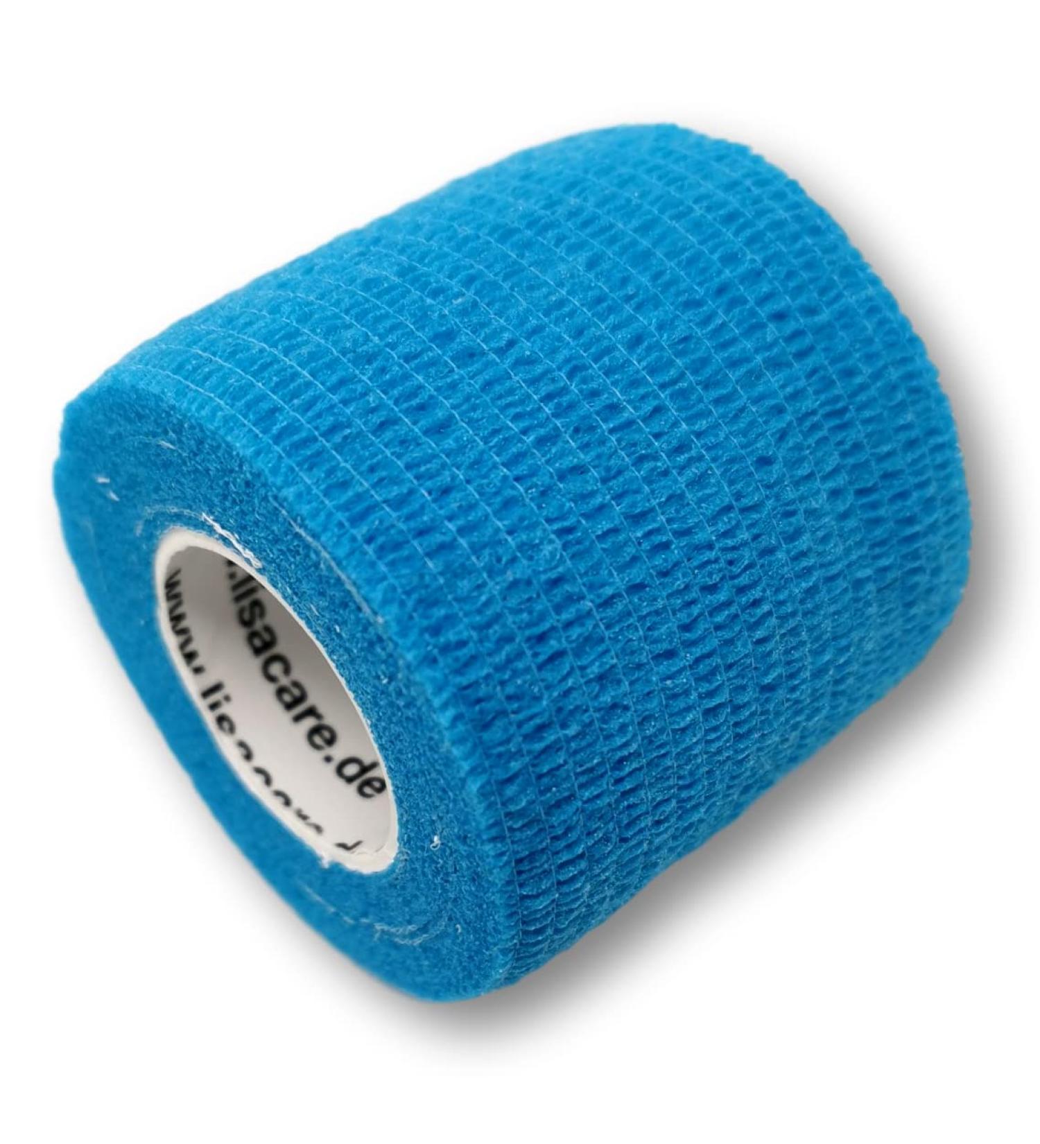 Lisacare Ace Bandage - 2 Rolls 5cm Wide - Medical Device for Quick First Aid - Color & Motif Options Available (Light Blue) - Buy Online on GoSupps.com