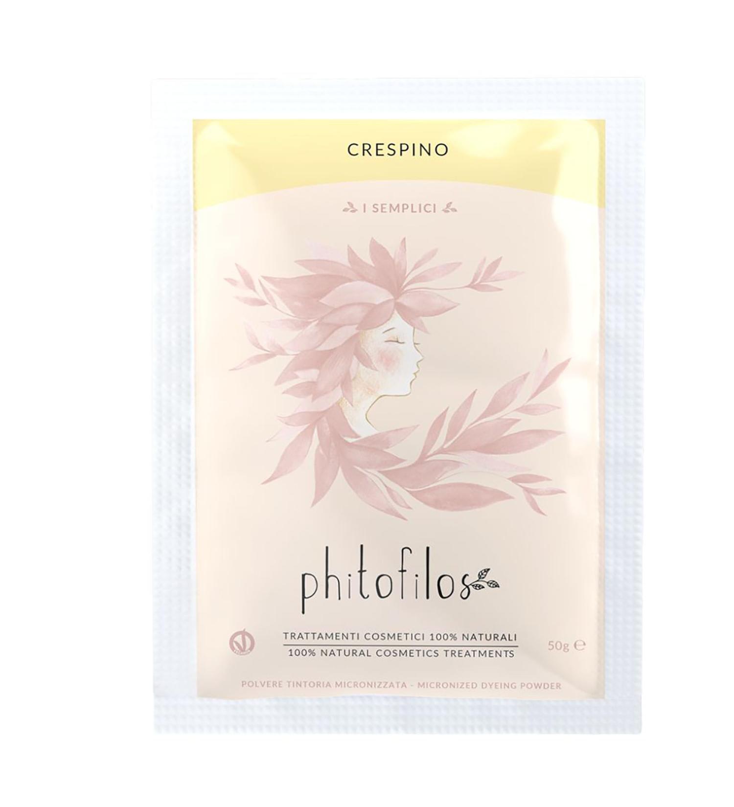Phitofilos CRESPINO I Simple 100g - 100% Vegetable Cold Blonde Hair Dye | International Shipping - Buy Online on GoSupps.com