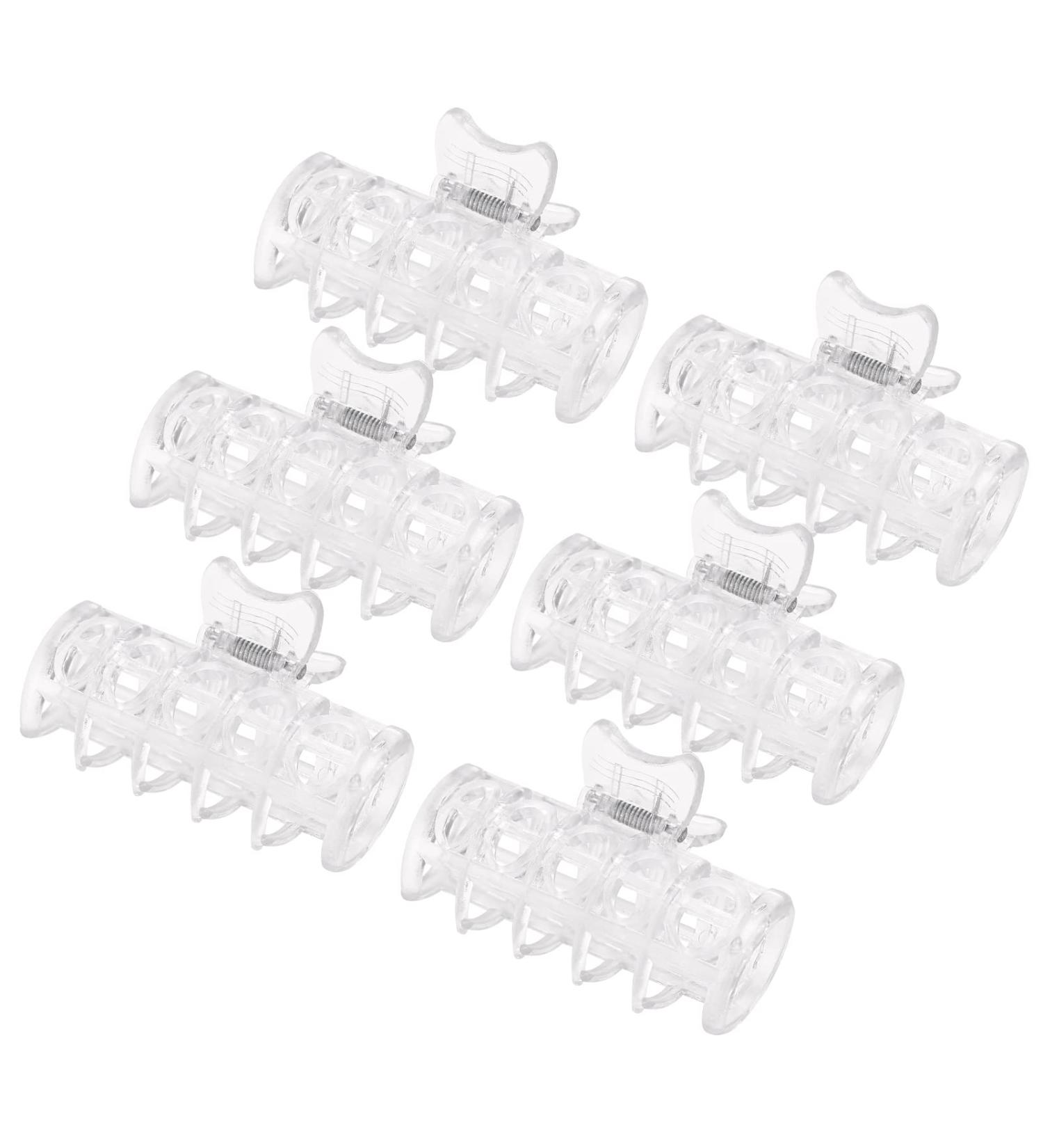 Crystal Clear Hair Claw Clips - No-Slip Hair Styling for Women & Girls - Fine & Thick Hair Grip Accessories - Buy Online on GoSupps.com