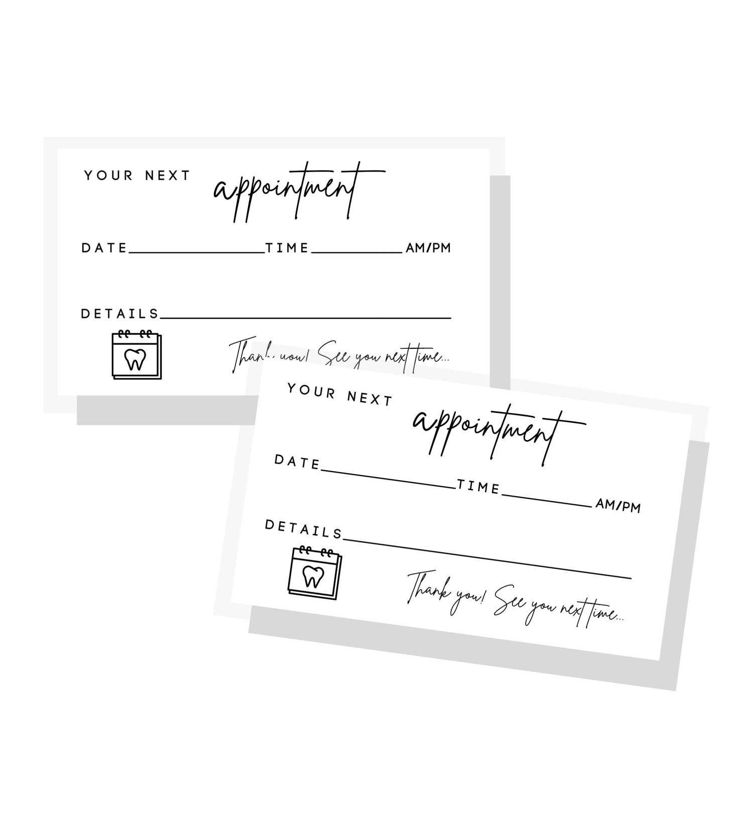 Dental Elevator Cards - 50 Pack for Tooth Whitening & Patient Memory | Minimalistic Design for Pediatric & Orthodontic Dentists - 5.1 x 8.9 cm - Buy Online on GoSupps.com