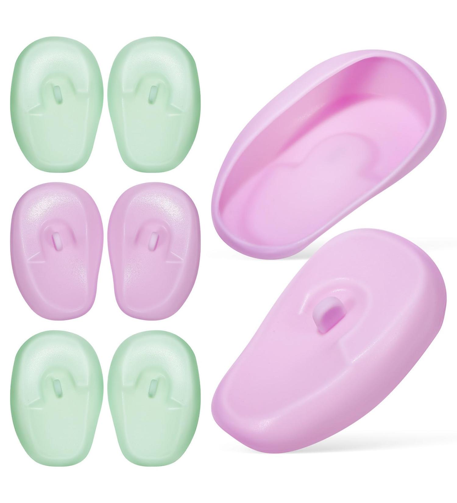 FRCOLOR Prot ge-oreilles Silicone 4 Paires Couleurs Pastel Taille Standard Protection Teinture Cheveux Pour Coiffure Soins Capillaires Domicile Et Salon - Buy Online on GoSupps.com