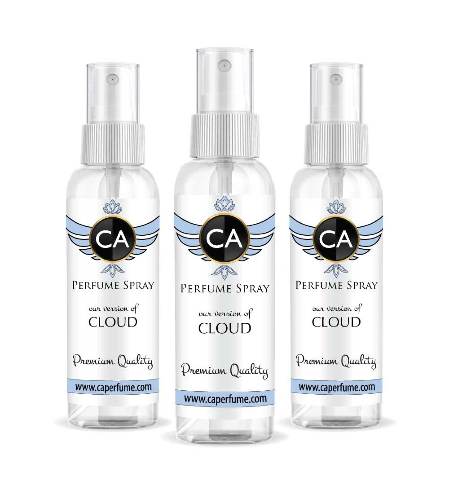 CA Perfume Impression of Cloud For Women Replica Version Fragrance Dupes Long Lasting Eau de Parfum Spray Refillable Atomizer Bottle 2 Fl Oz/60ml-X3 - Buy Online on GoSupps.com