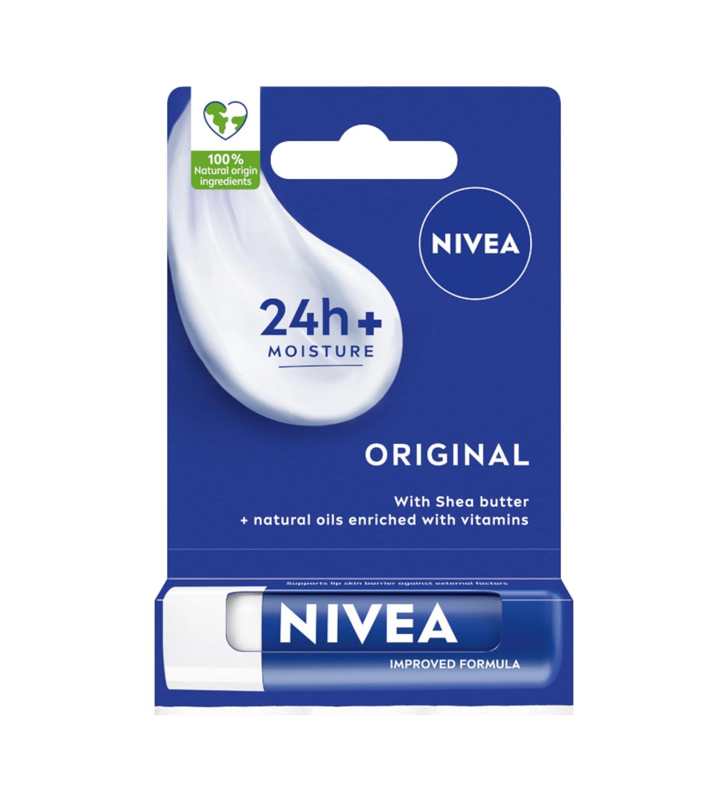  NIVEA NIVEA Lipstick Original Lip Care 4.8 g - Buy Online on GoSupps.com