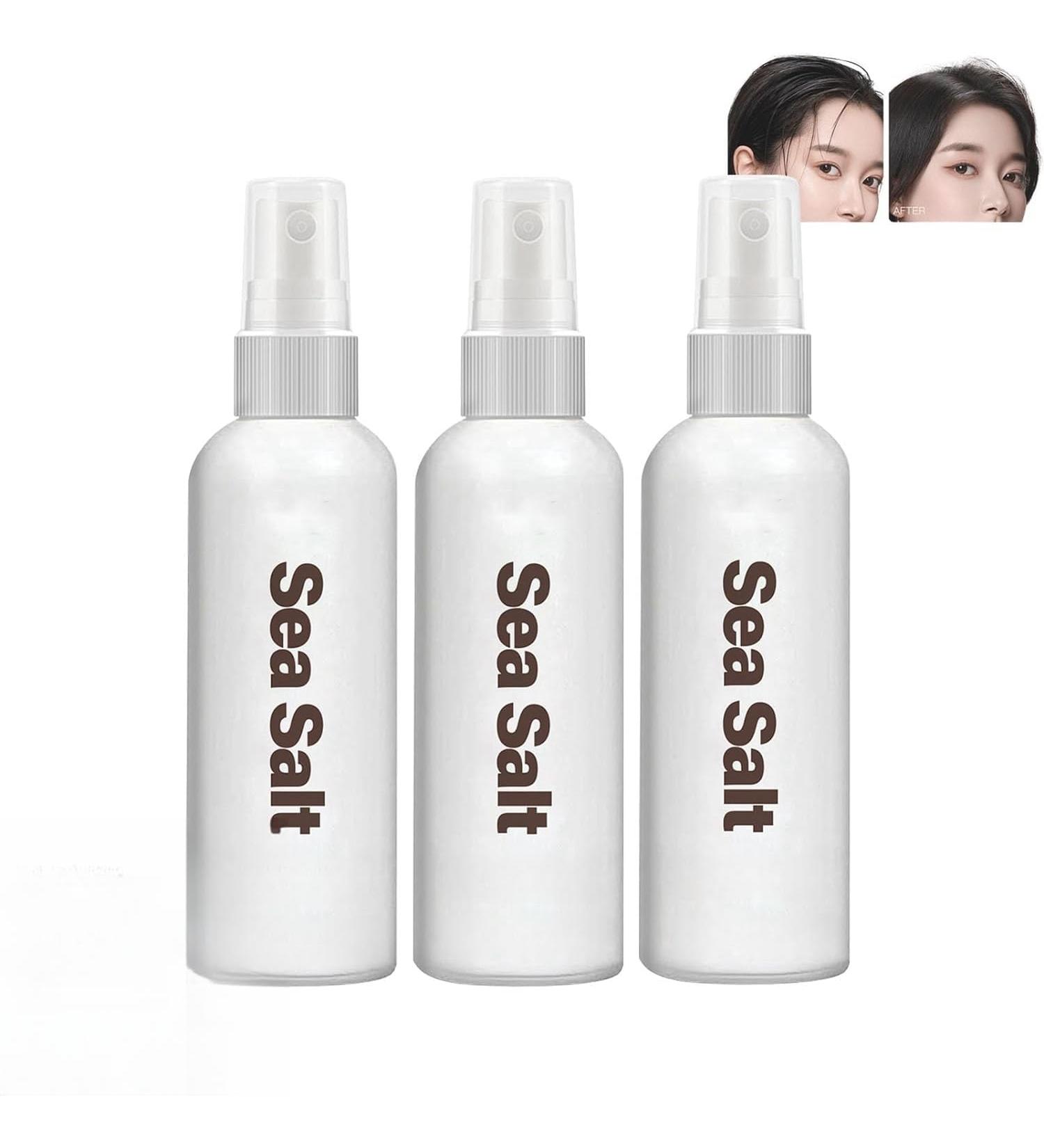 Sea Salt Spray Texture Volumizing Hair Sea Salt Spray Salt Spray for Fluffy Hair Hairspray for Men and Women Increase Hair Volume and Beach Waves - Buy Online on GoSupps.com