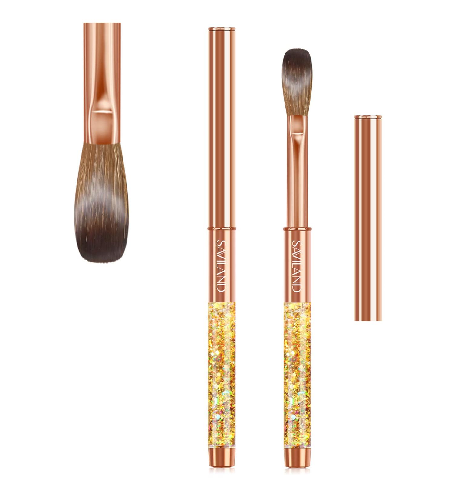 Saviland Kolinsky Acrylic Nail Brush Size 14 | Professional Nail Art & Extension Tool | Ideal for DIY Nail Studios - Buy Online on GoSupps.com
