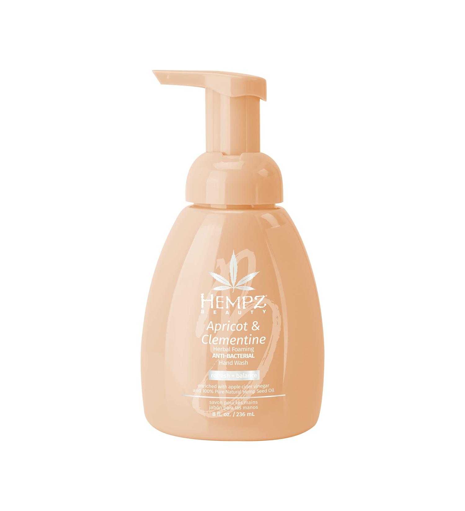 Hempz Beauty Apricot & Clementine Hand Wash - 8oz - Buy Online on GoSupps.com
