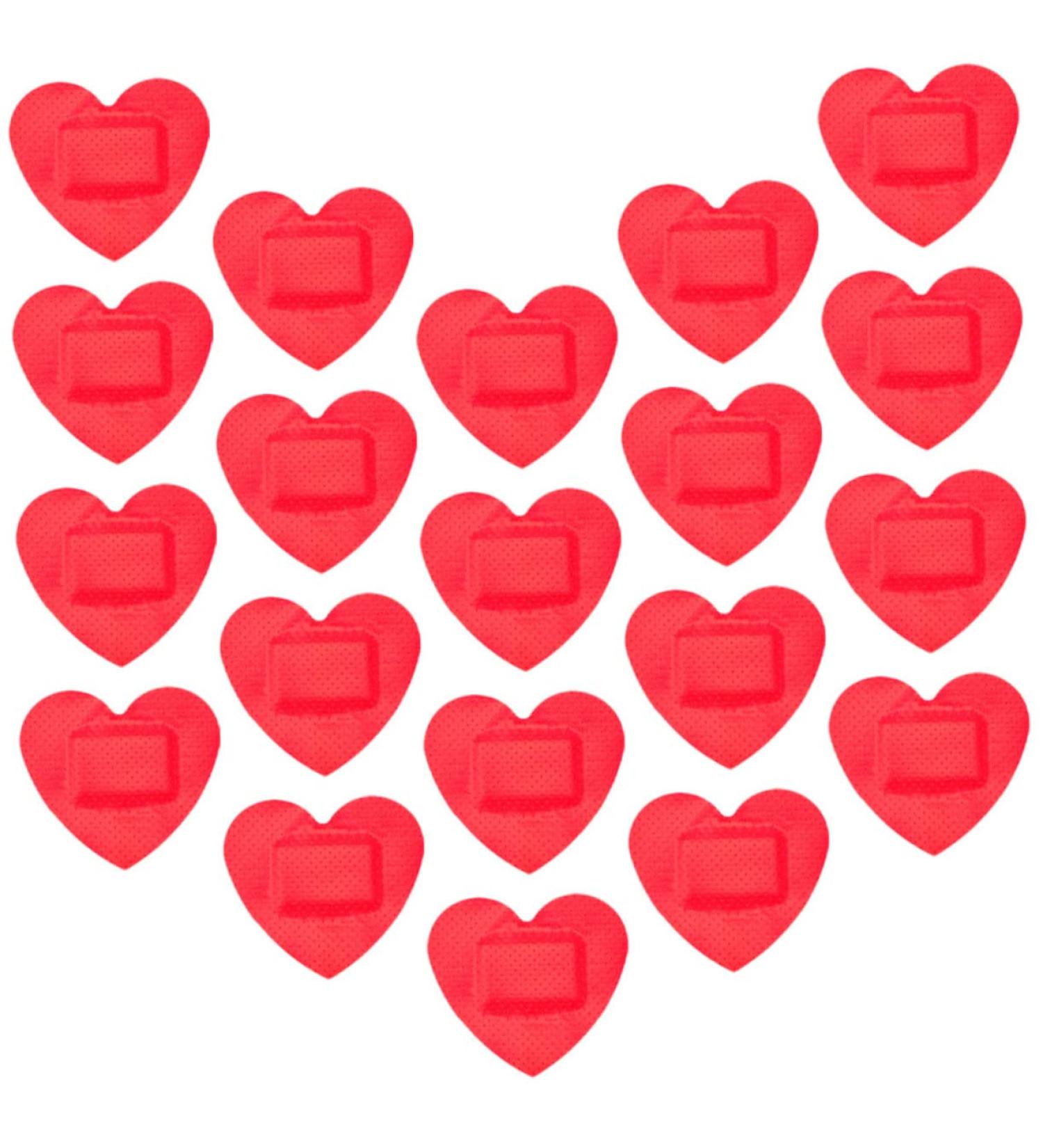 30 Sheets Heart Stickers | Waterproof Fingertip Bandages for Kids | Medical Adhesive Care Patches - Buy Online on GoSupps.com