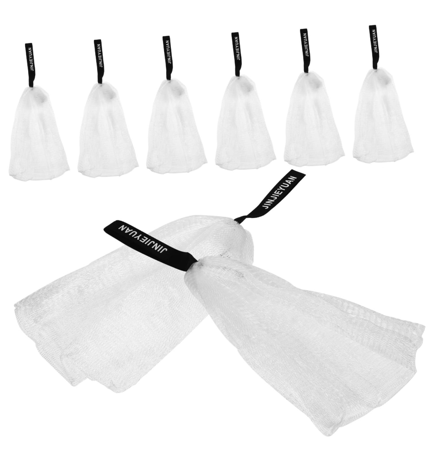 Baluue 40 Pcs Double Layer Foaming Sponge Soap Mesh Holders Soap Receive Bag Soap Mesh Bags Soap Holders or - Buy Online on GoSupps.com