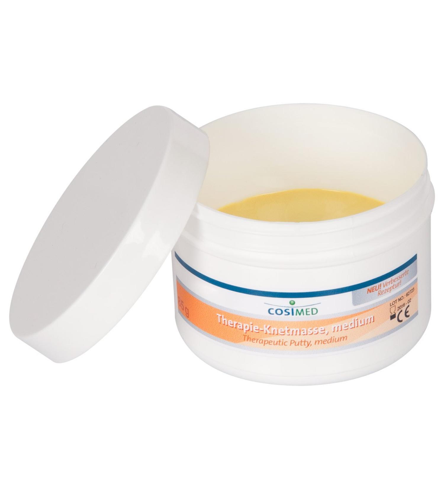 Sport-Tec cosiMed Therapy Modeling Clay - Yellow 85g | Medium Therapy Clay for Rehabilitation & Relaxation - Buy Online on GoSupps.com