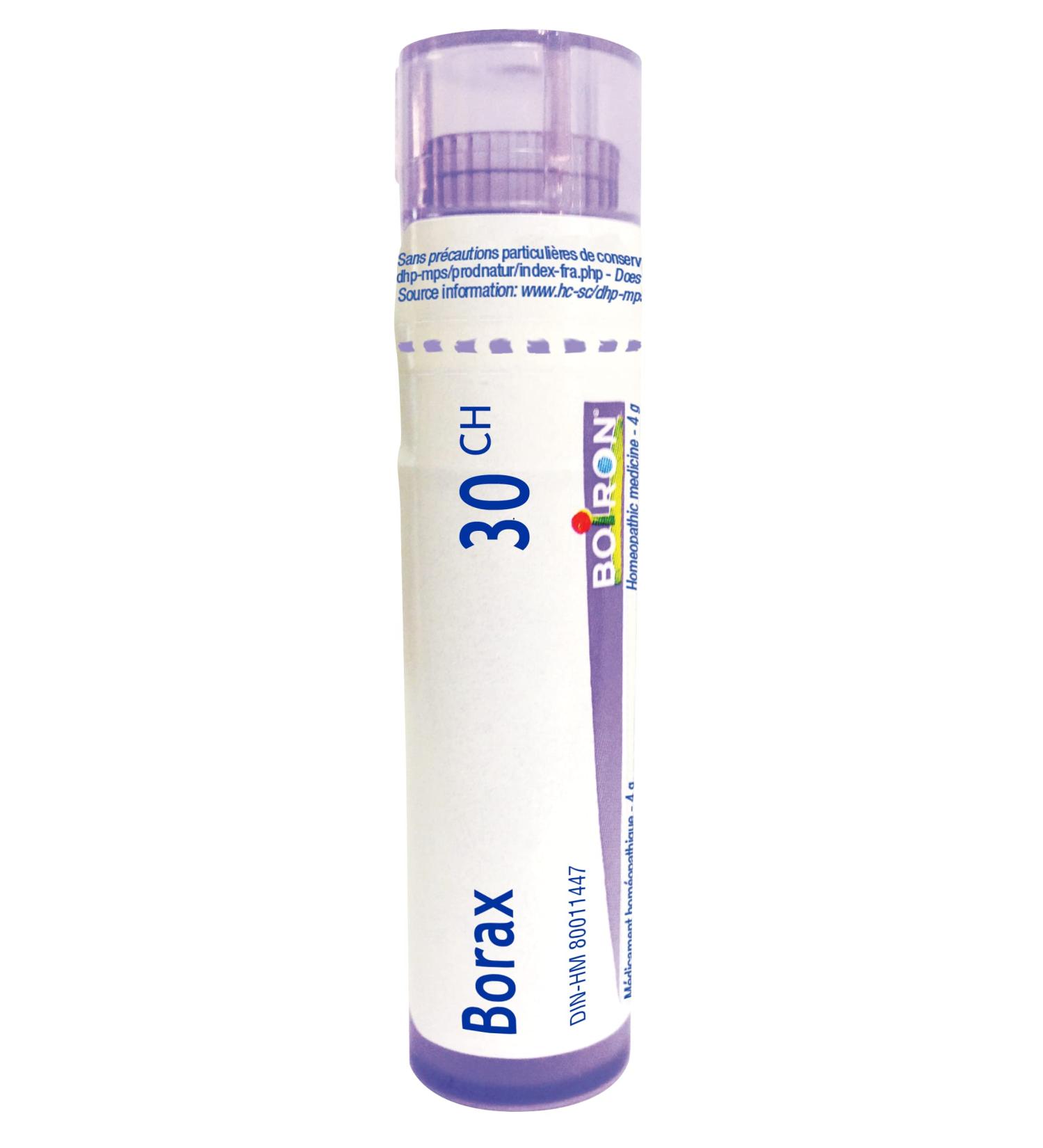 Borax 30ch Boiron Homeopathic Medicine - Buy Online on GoSupps.com