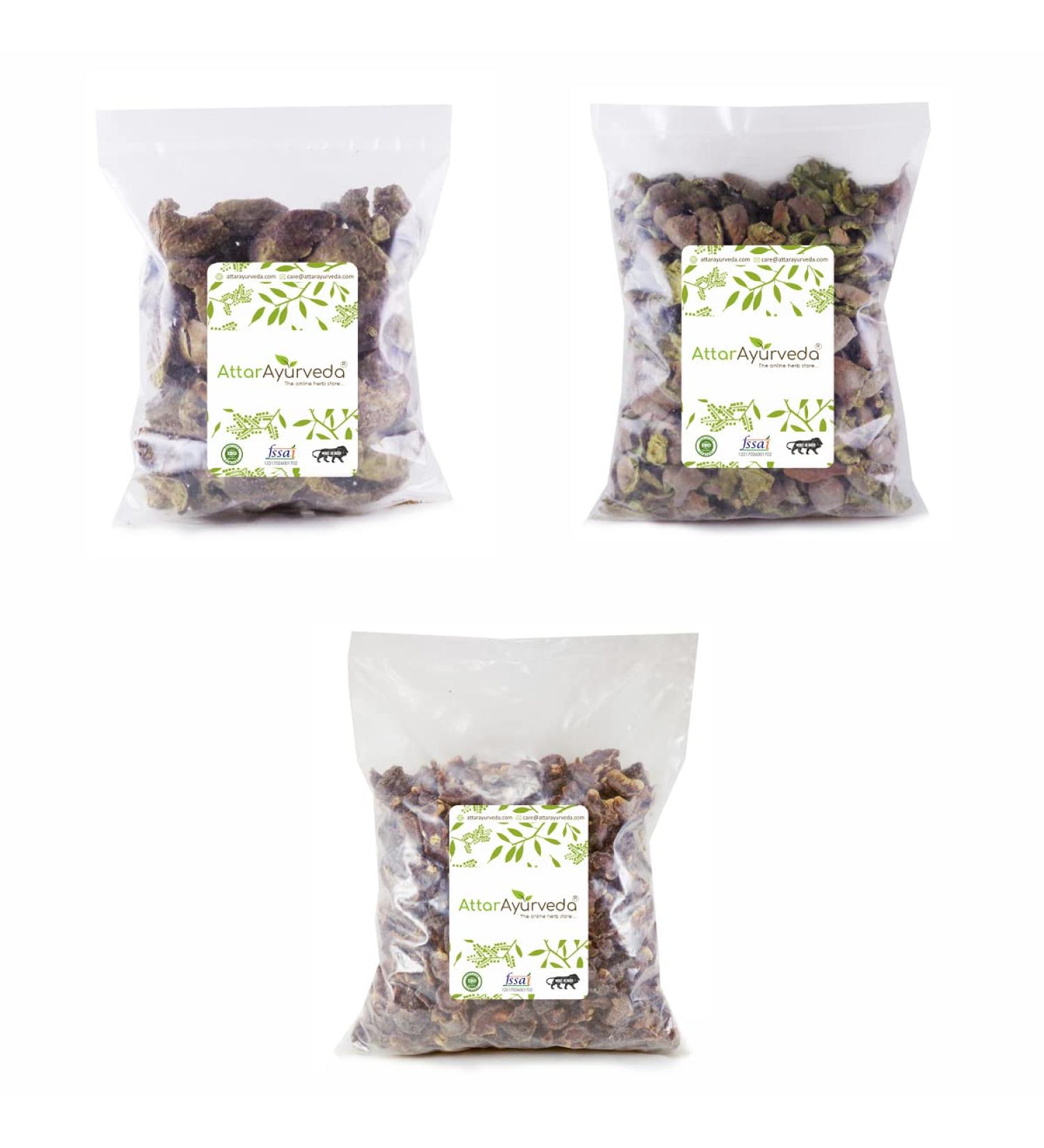 Attar Ayurveda Triphala Ratio 123 Raw Heel Harad Baheda Amla - Buy Online on GoSupps.com