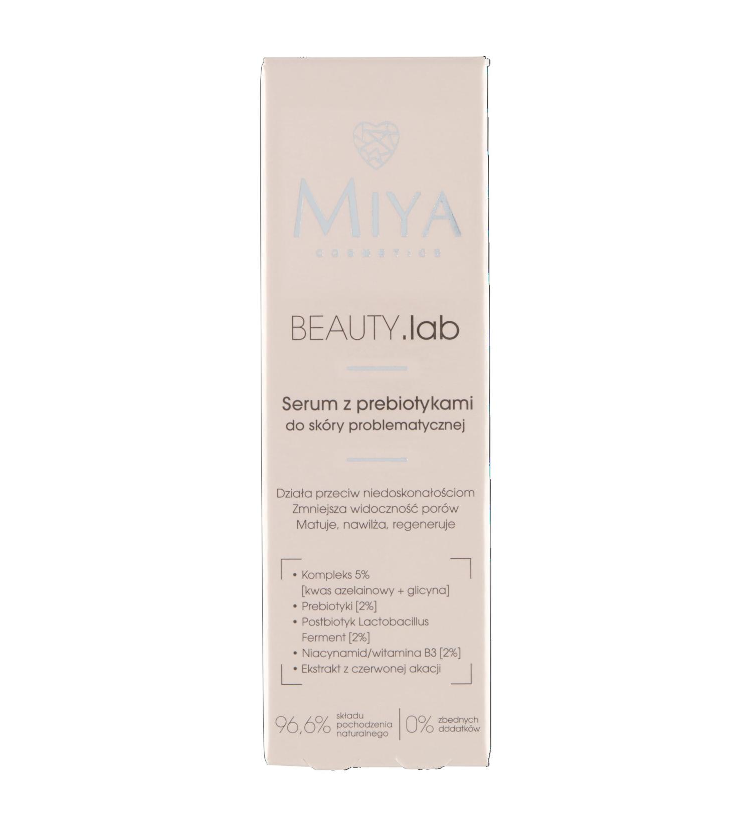 MIYA Cosmetics MIYA Cosmetics BEAUTY.Lab Prebiotic Serum for Problem Skin 30 ml