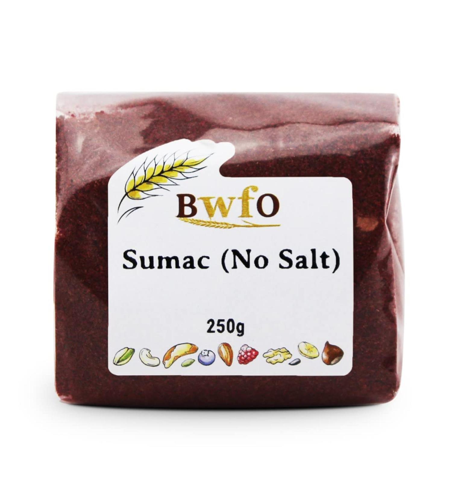 Sumac (No Salt) 250g (BWFO)