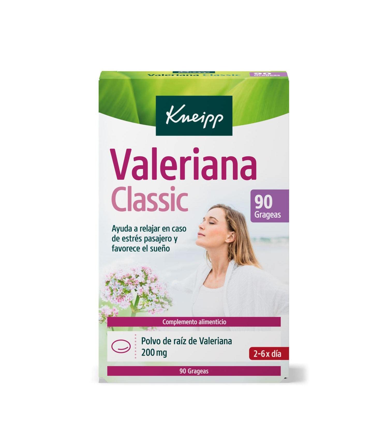 Valeriana KNEIPP CLASSIC 200 MG 90 GRAGEAS - Buy Online on GoSupps.com