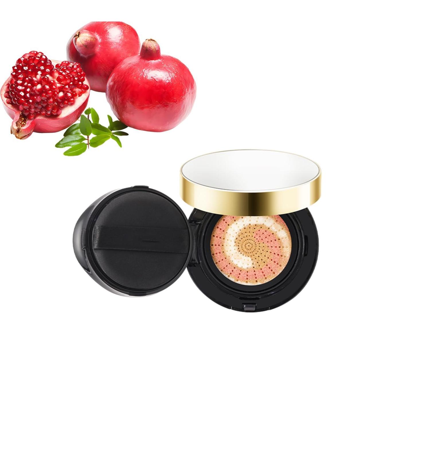 Triple Color Cushion Foundation Natural Coverage Cushion BB Cream Waterproof Foundation Moisturizing Oil Control Long Lasting Coverage for Face Blemishes - Buy Online on GoSupps.com