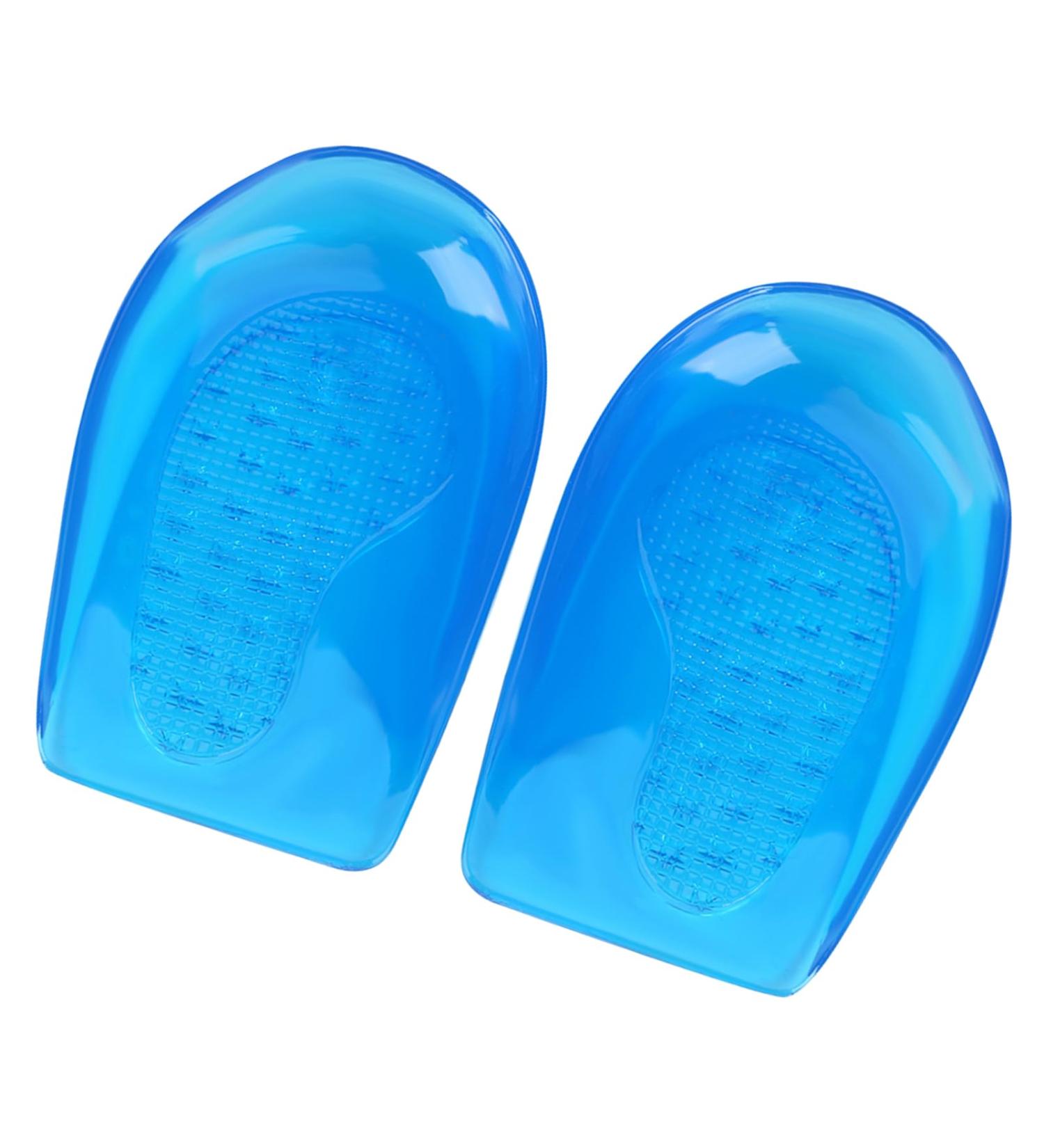 Silicone Gel Heel Inserts for Leg Correction | Arch Support Insoles for Men & Women | Comfort Fit (L41-46 - Buy Online on GoSupps.com