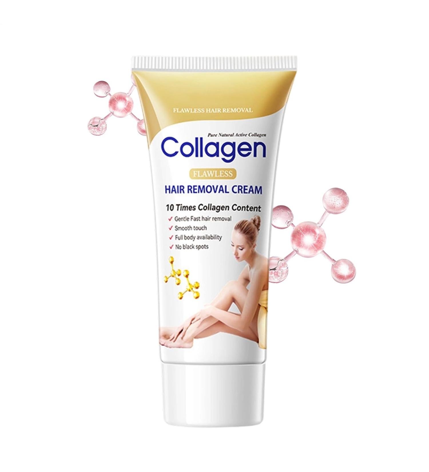 Cr me d pilatoire pour le corps - 60 g - Effet longue dur e - Produits de beaut apaisant rapide - Cr me pour le visage pour l' pilation - Corps - Zone - Jambes - Dos - Poitrine - Buy Online on GoSupps.com