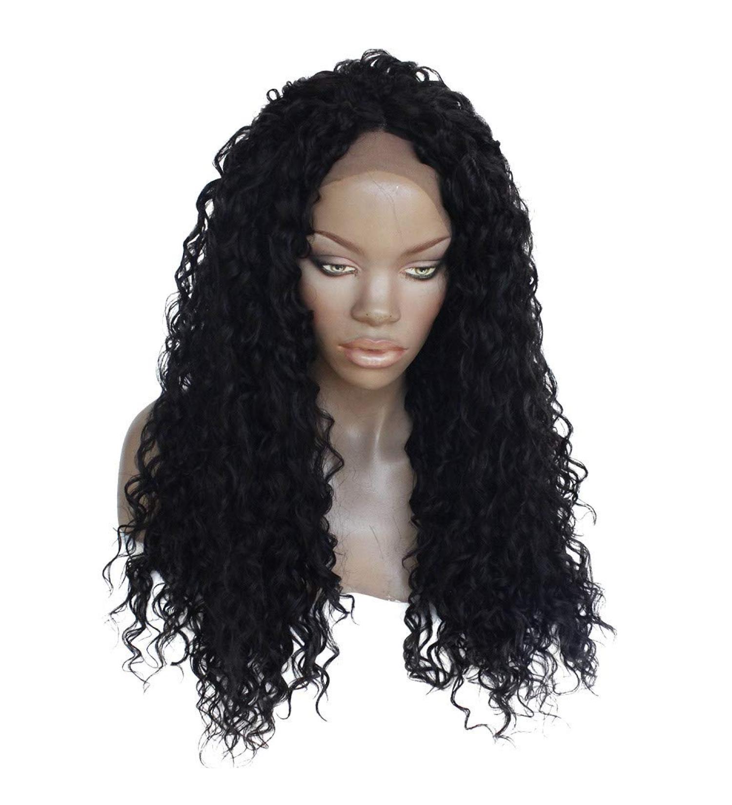 Buy Afro Wig for Women - Long Curly Synthetic Hair for Cosplay & Parties | 50s 60s 70s 80s Styles - Buy Online on GoSupps.com
