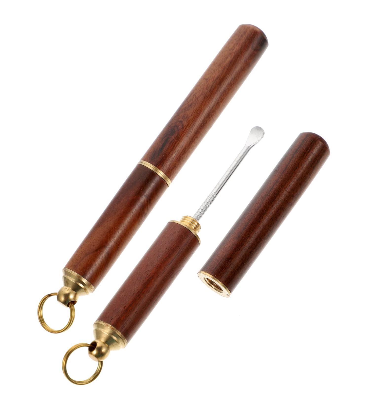 GLEAVI Wooden Ear Pick Set - Traditional Ear Wax Removal Tool for Home and Travel - Buy Online on GoSupps.com