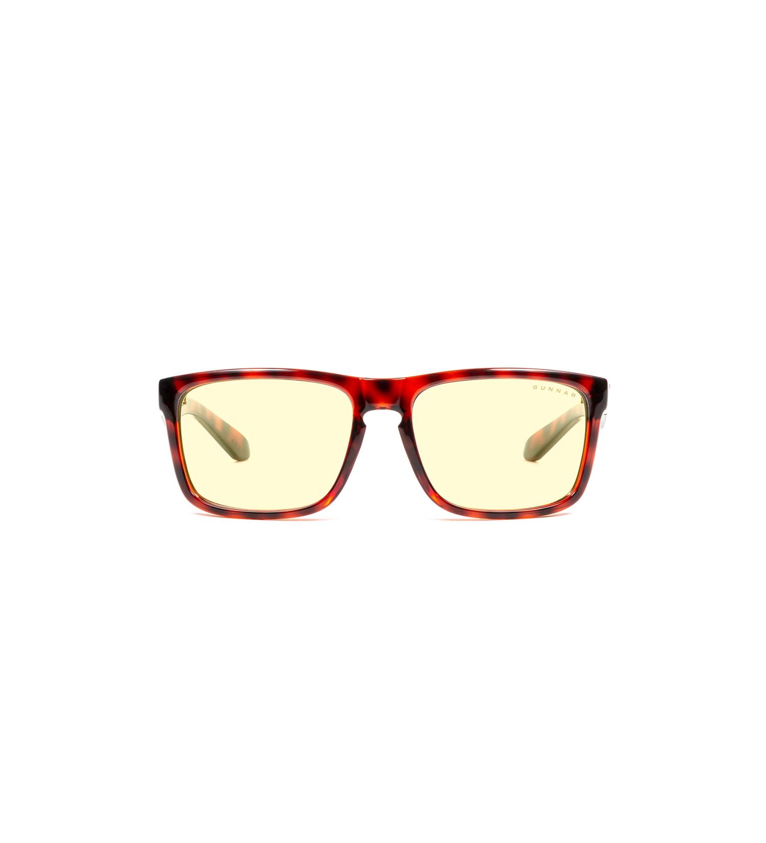 Gunnar Gaming Glasses - Intercept Tortoise Frame with Amber Lenses | Blue Light Filter & UV Protection - Buy Online on GoSupps.com
