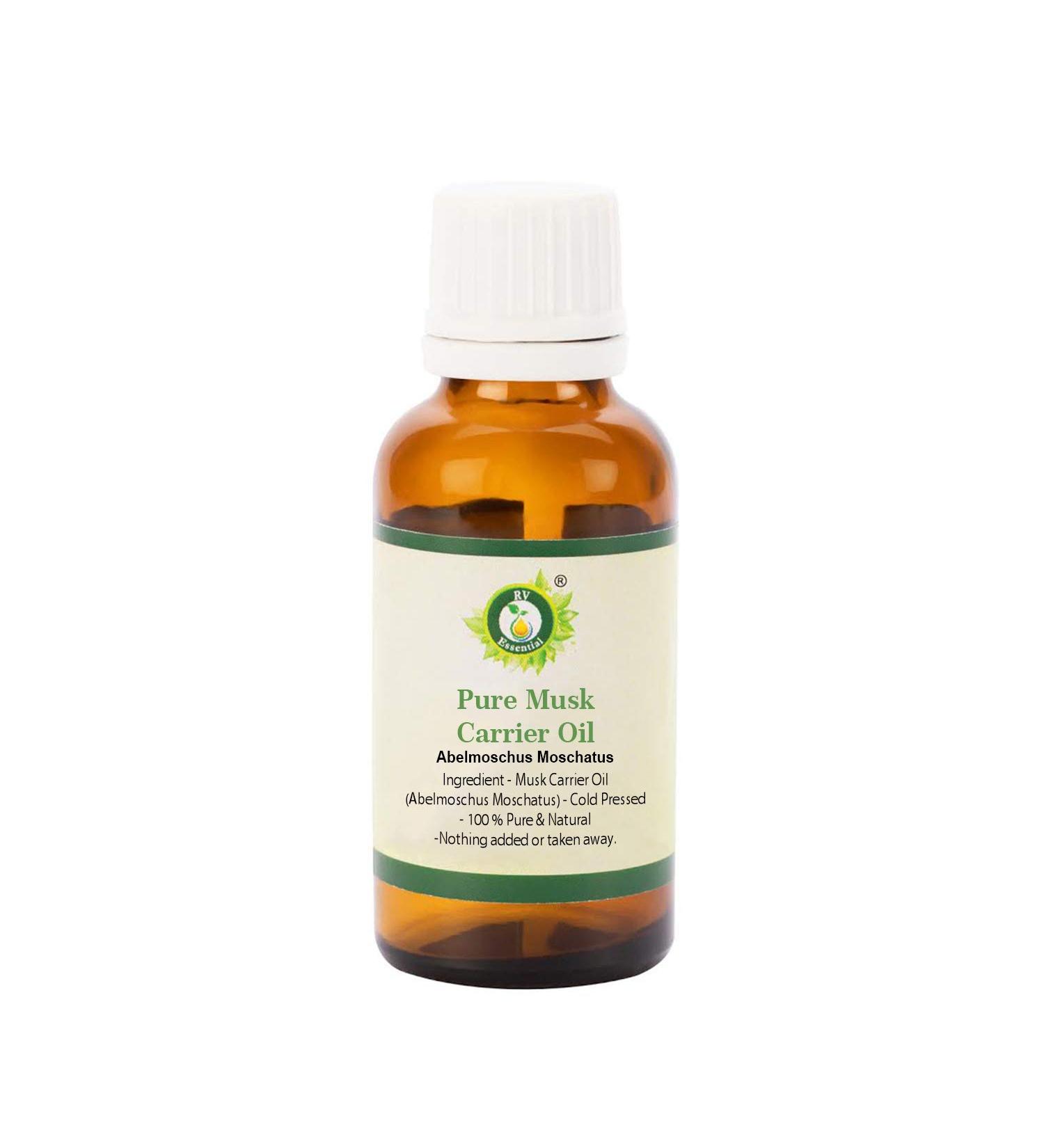 Buy Pure Musk Carrier Oil 30ml - 100% Natural & Cold-Pressed | R V Essential Muschus Oil - International Shipping Available - Buy Online on GoSupps.com
