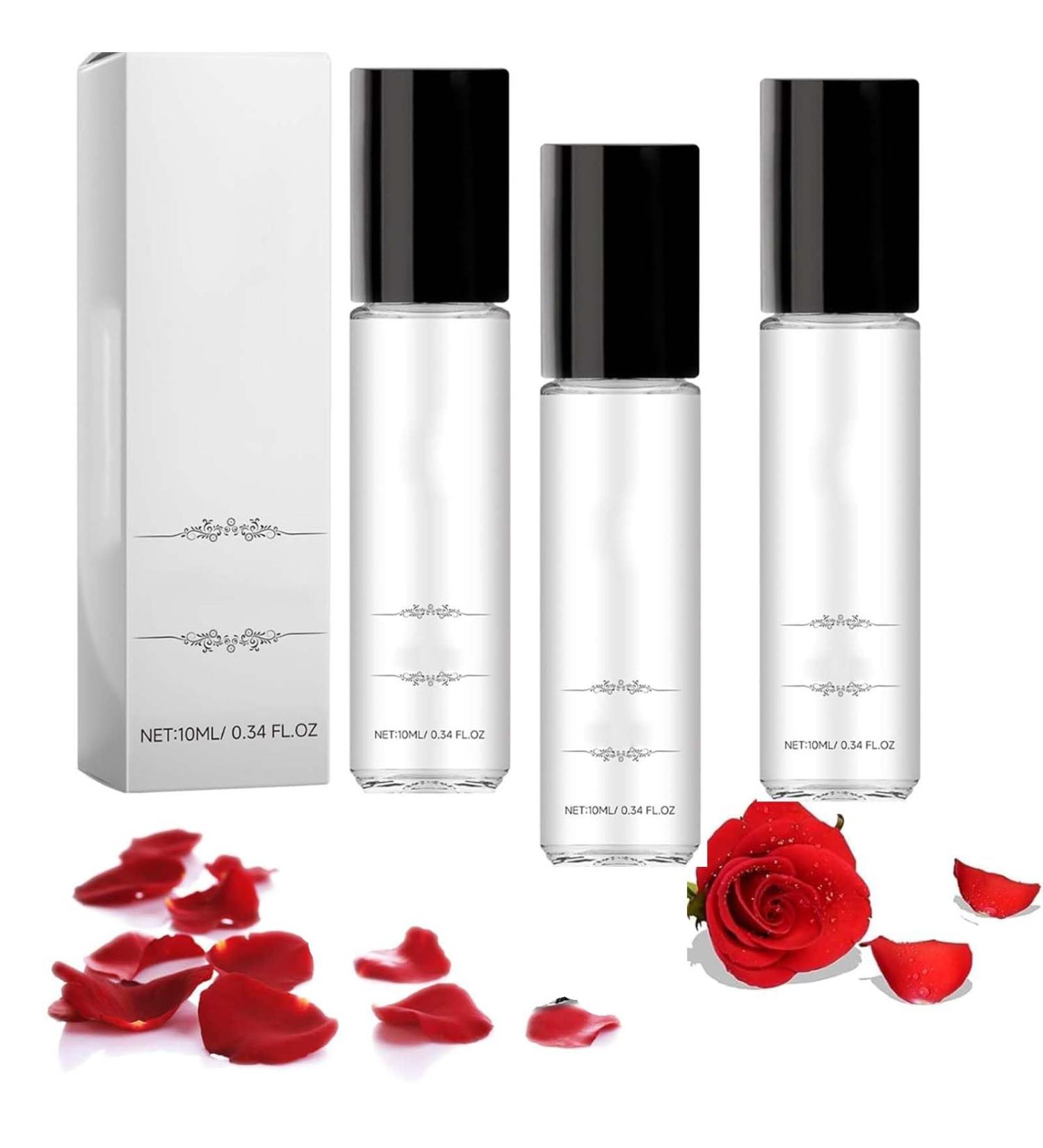 Men's Roller Pheromone Cologne Perfume Oils For Man Travel Size Cologne Roll On Glass Bottle Long Lasting Scent Enhanced Scents Sampler (3pcs) - Buy Online on GoSupps.com