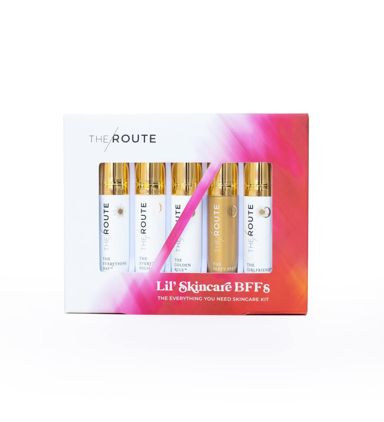 Route Beauty LIL SKINCARE BFFs Skincare Kit - Day & Night Moisturizers + Glow Primer | International Shipping - Buy Online on GoSupps.com