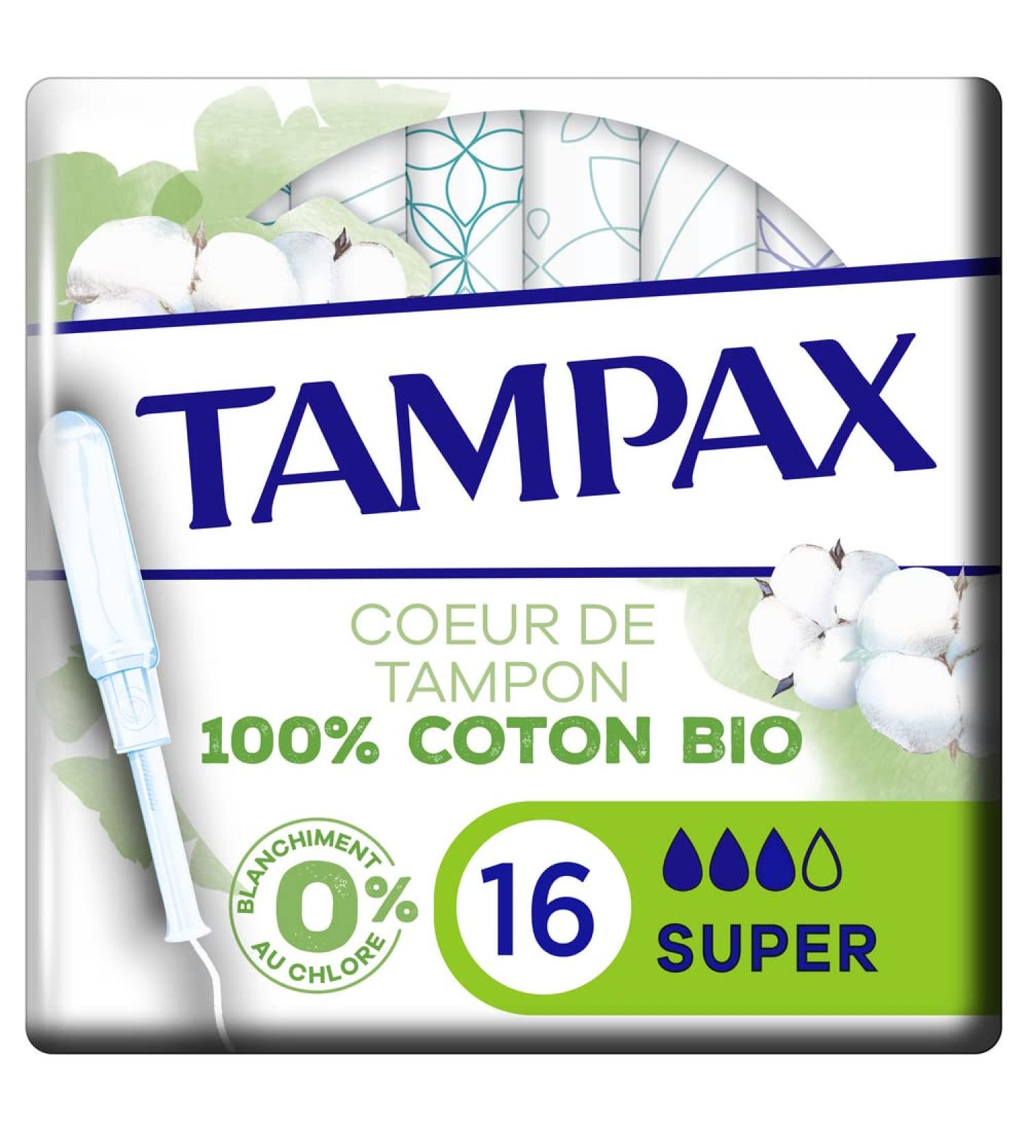 Buy Tampax Cotton Protection Super Stamps with Applicators - Pack of 16 | Fast International Shipping - Buy Online on GoSupps.com