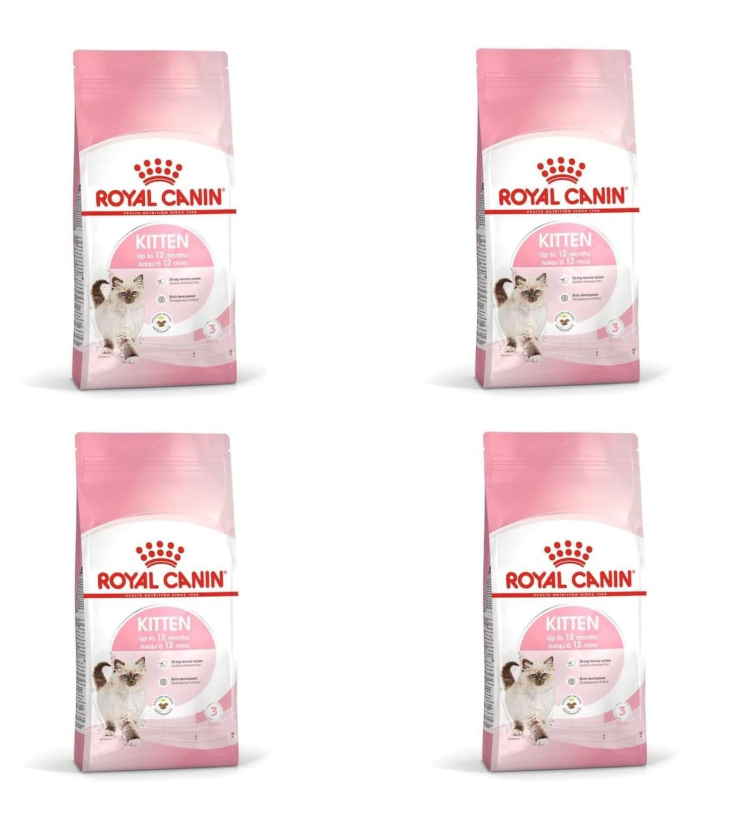 Royal Canin Kitten 36 Dry Mix 400 g (Pack of 4) Poultry 400 g (Pack of 4) - Buy Online on GoSupps.com
