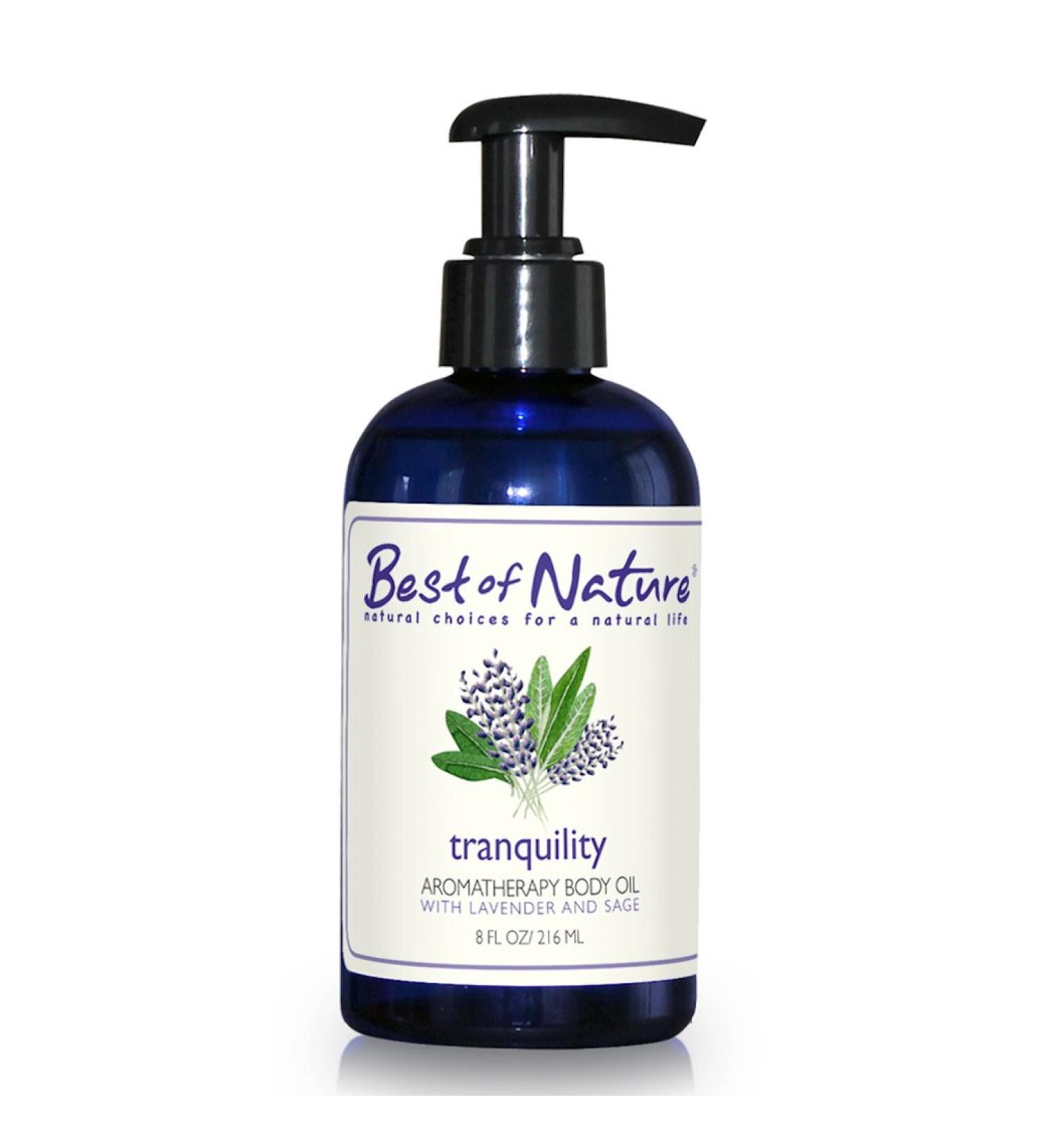 Tranquility Aromatherapy Body Oil - 100% Pure & Natural - 8oz | International Shipping Available - Buy Online on GoSupps.com