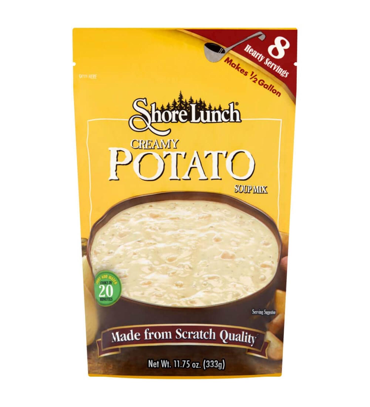 Shore Lunch Creamy Potato Soup Mix 11.75 oz 3 pk Creamy Potato 11.75 Ounce (Pack of 3)