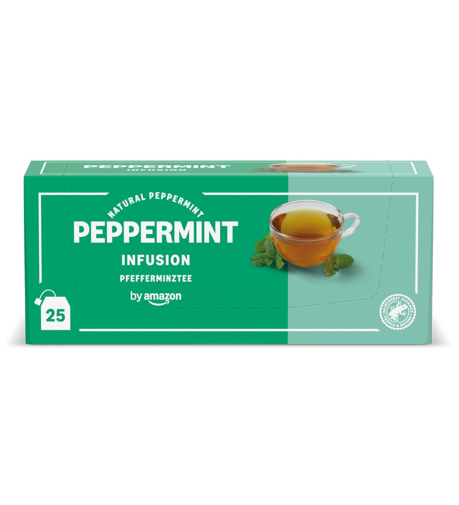 By Amazon Menthe Poivr e Infusion 25 Sachets Menthe poivr e 25 Sachets - Buy Online on GoSupps.com