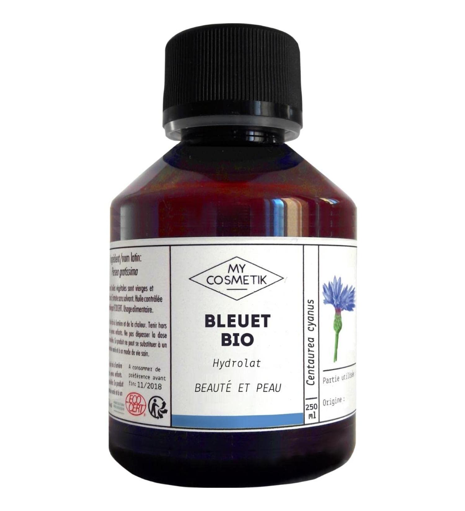 MY COSMETIK - Organic Cornflower Hydrosol - Ecocert Certified Organic Cosmetic Floral Water - Made in France - Soothing decongestant purifies the skin - 100 ml - Buy Online on GoSupps.com