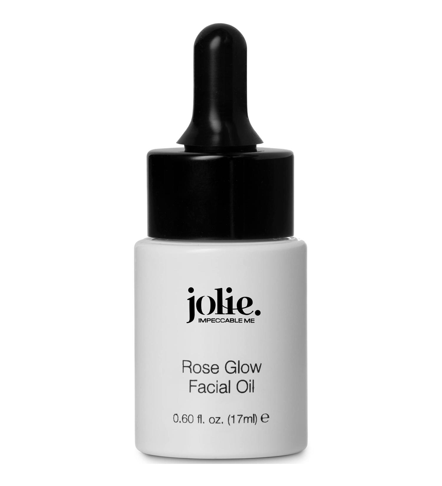 Jolie Rose Glow Facial Oil - Intense Hydration Luminous Face Treatment .60 fl. oz.