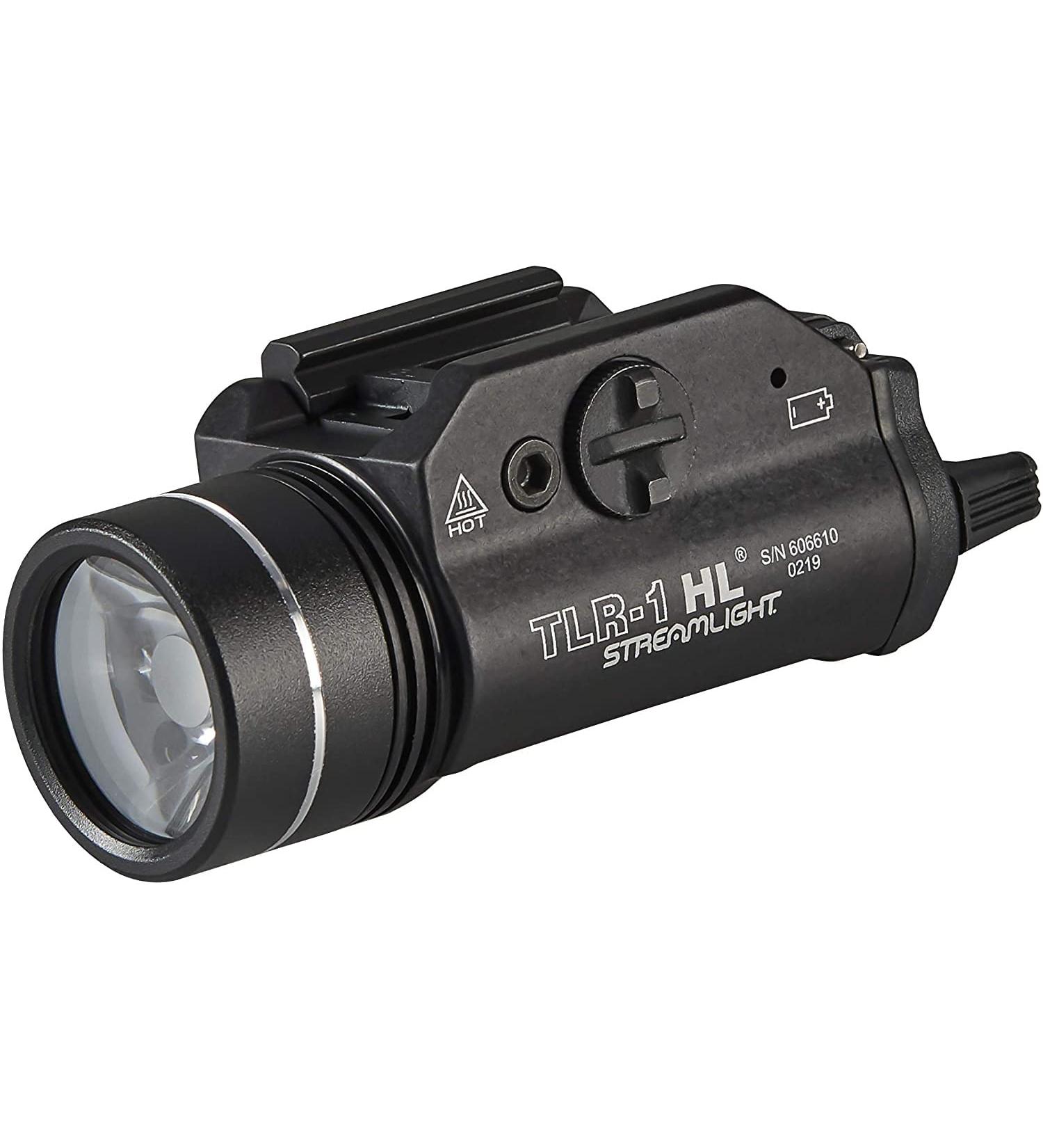 Streamlight TLR-1 HL 1000-Lumen Weapon Light with Rail Keys - Black - Buy Online on GoSupps.com