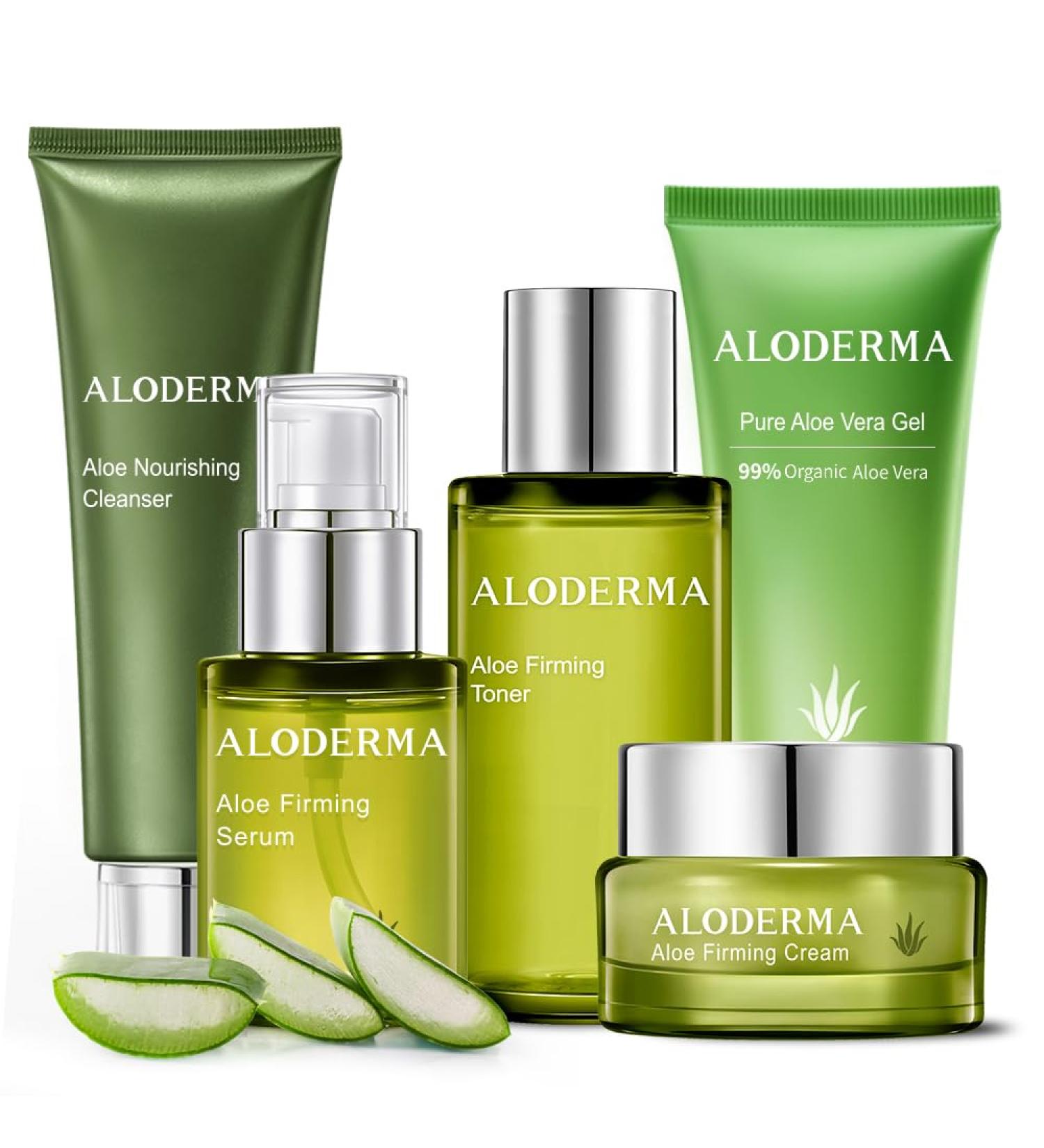 Aloderma Signature Aloe Firming & Rejuvenating Set 5-Piece Set - Buy Online on GoSupps.com