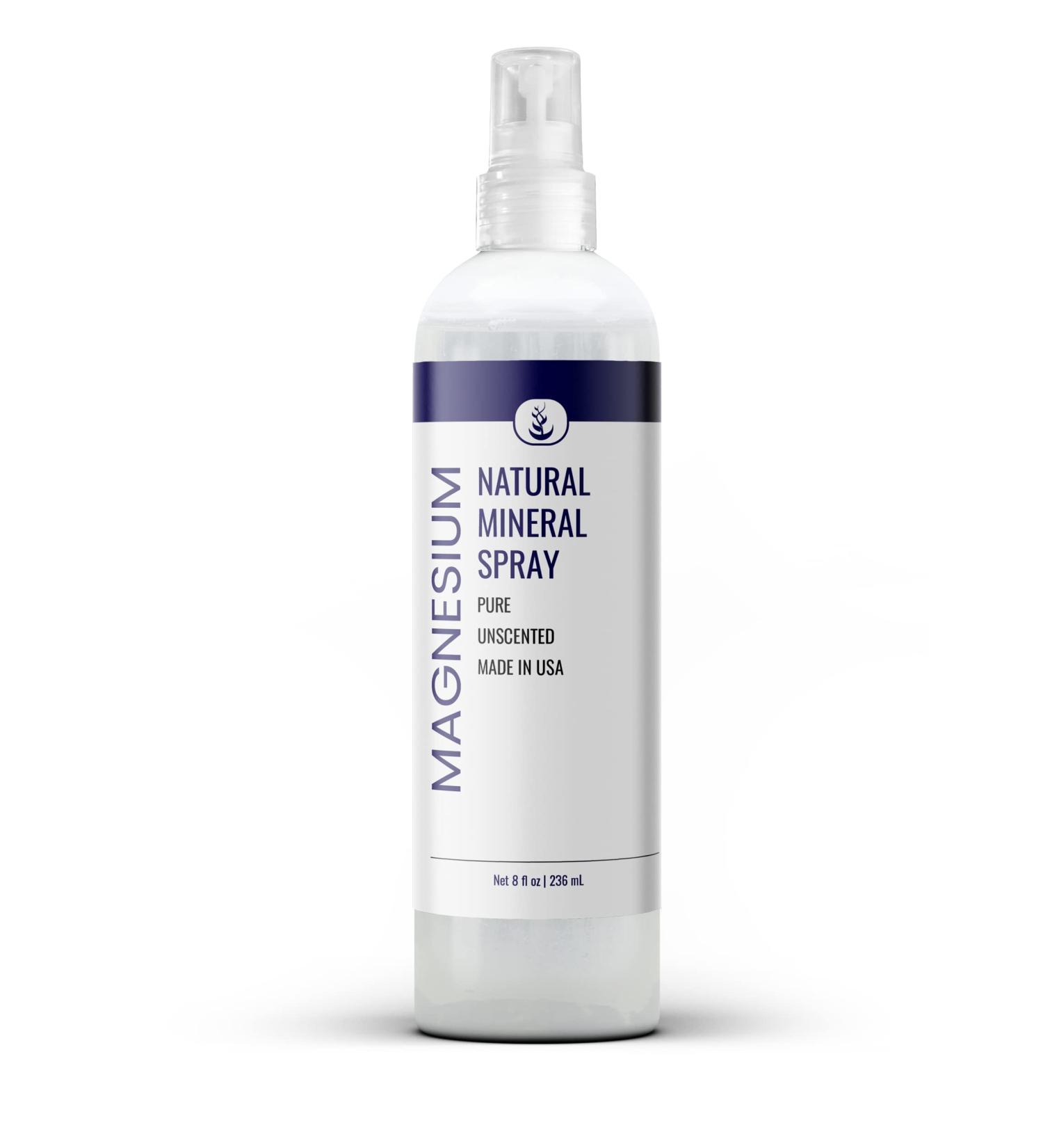 Pure Original Ingredients Magnesium Oil Spray (8 fl oz) Pure & Unscented Made in USA 8 Fl Oz (Pack of 1) - Buy Online on GoSupps.com