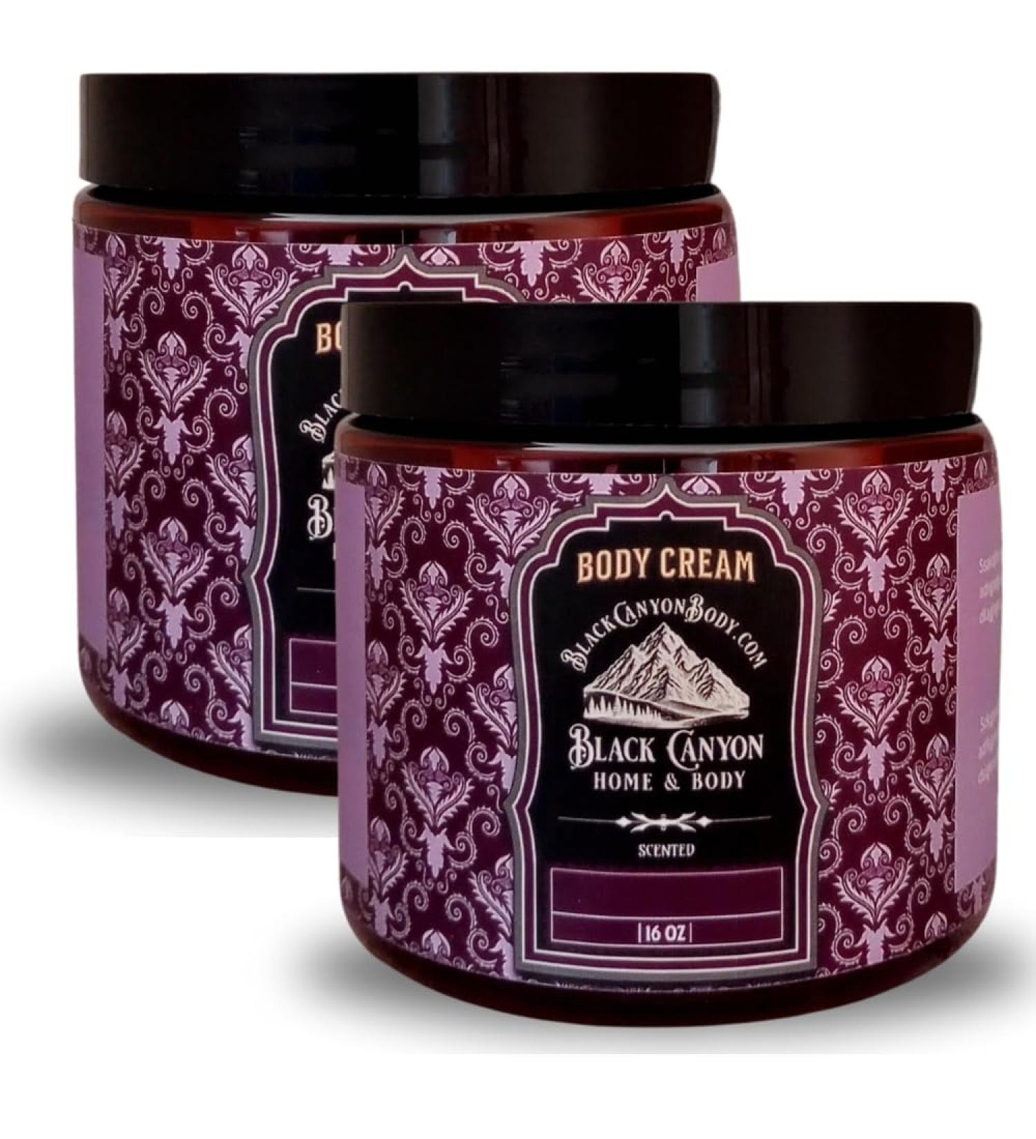 Black Canyon Tomato Leaf Scented Body Cream 16 Oz (2 Pack)