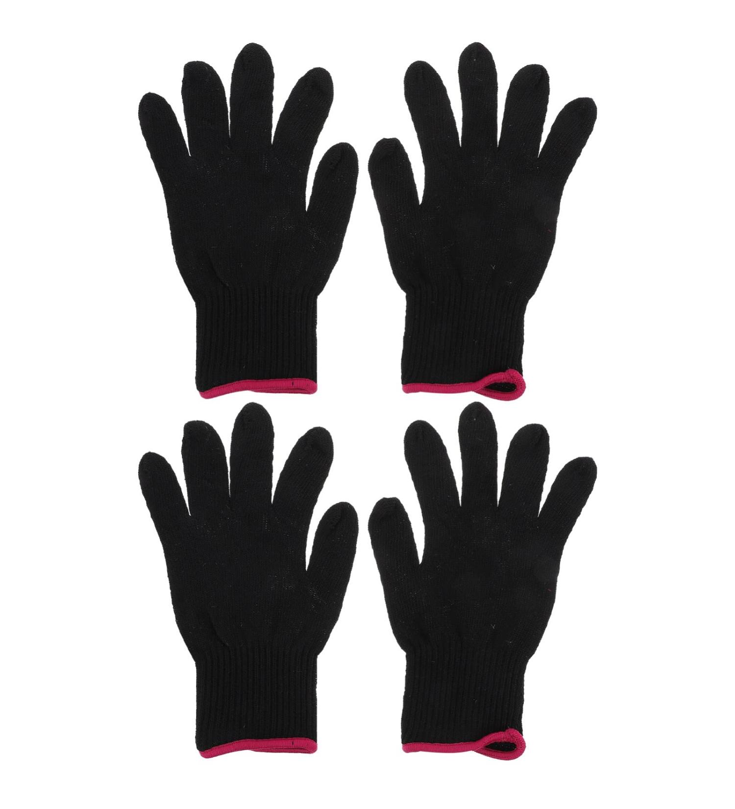 2 Sets 4pcs Silicone Mitts Grill Glove Bumps Heat Proof Glove Hairdressing Tool Heating Hair Curler As Shownx2pcs 21.5X12.2 cmx2pcs - Buy Online on GoSupps.com