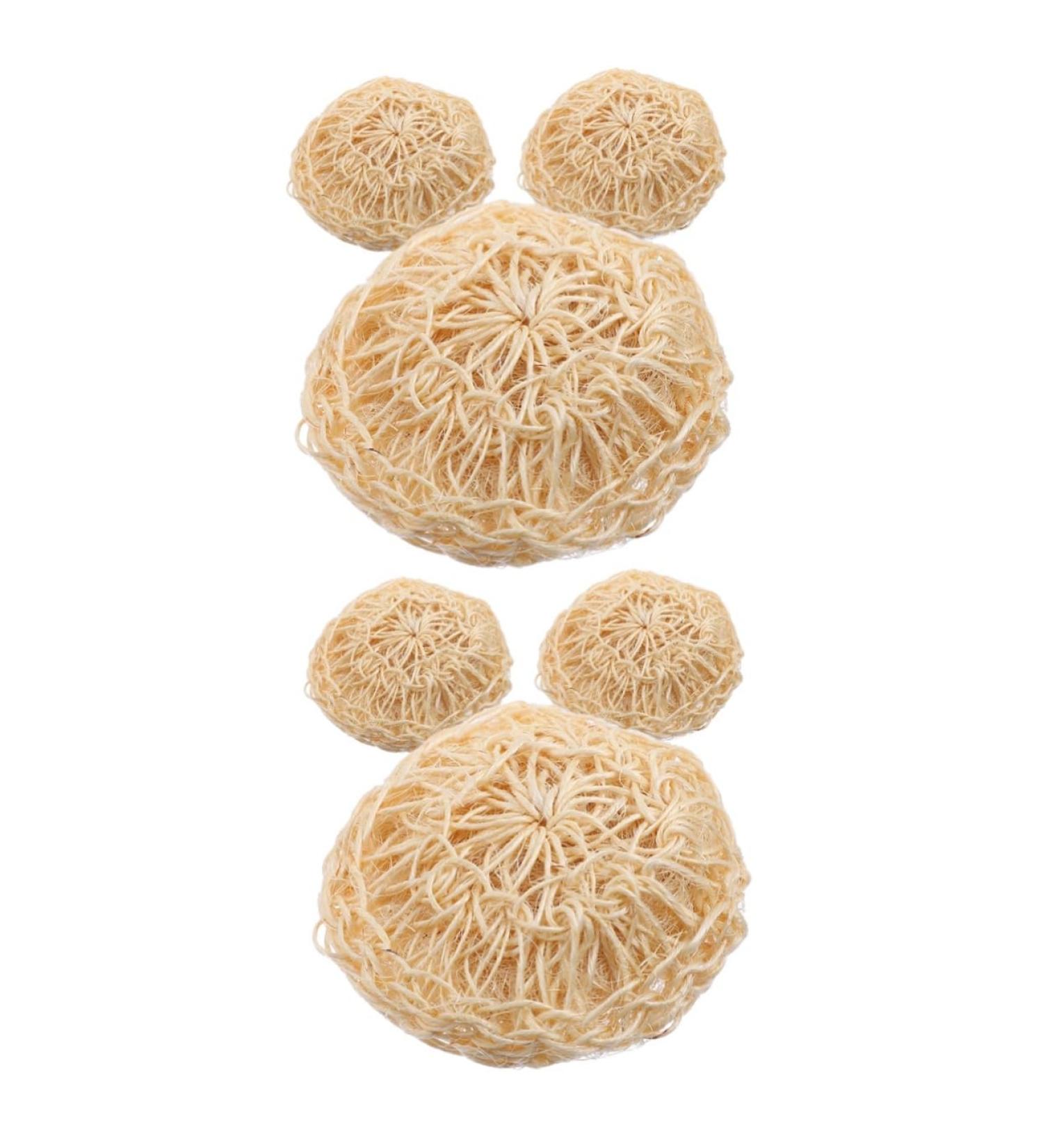 6 Pcs Cleaning Bath Ball Set - Portable Shower Scrubbers for Body & Bathroom Supplies | Convenient Bath Balls for Deep Cleaning - Buy Online on GoSupps.com