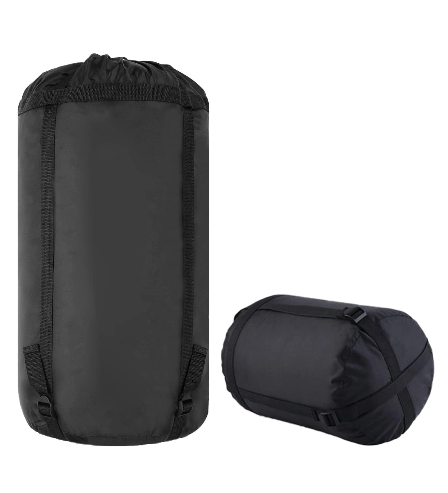 PYBBO 46L Lightweight Compression Stuff Sack for Camping, Hiking & Travel - Black - Buy Online on GoSupps.com
