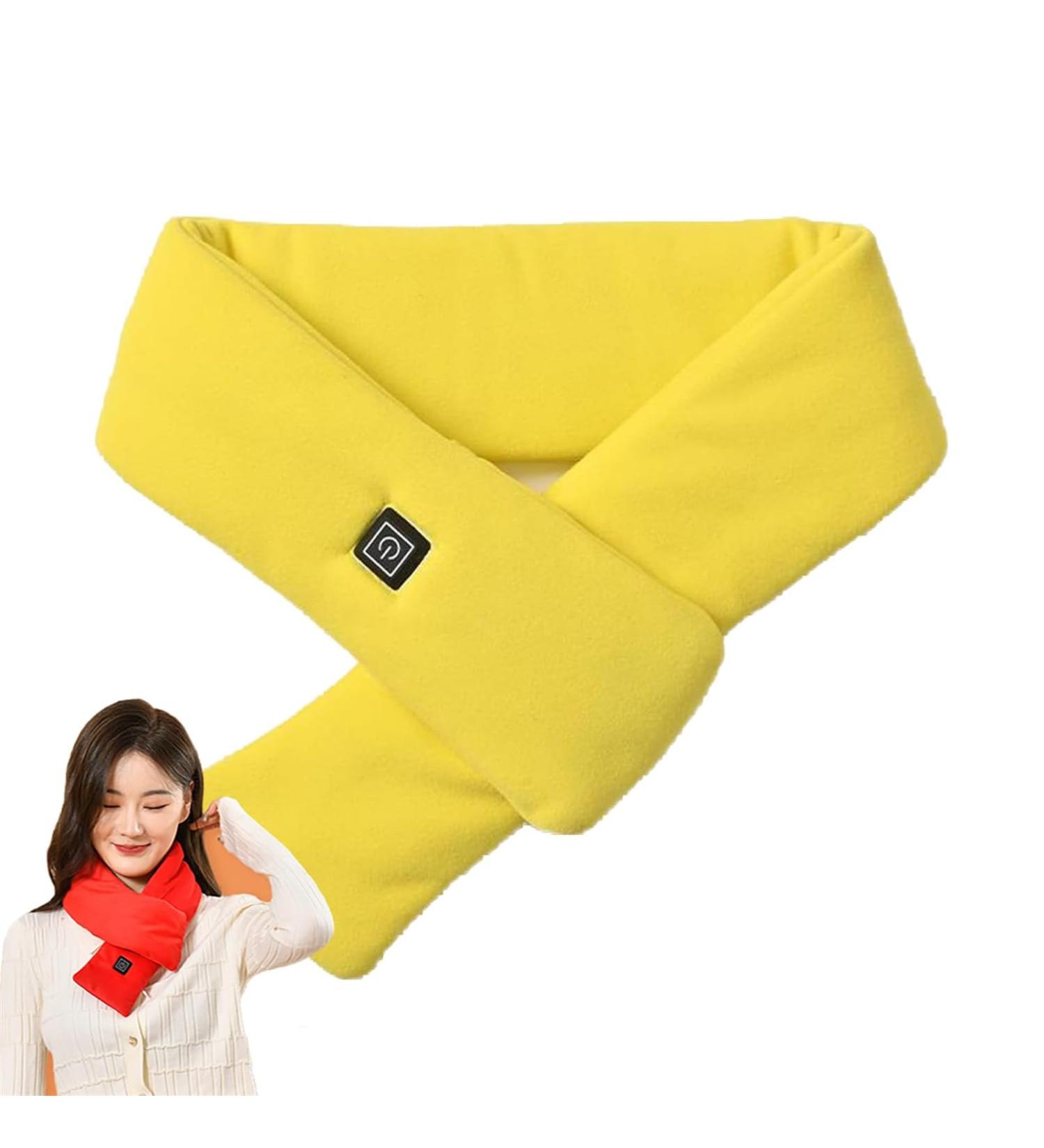 Buy Nuzufy Heating Scarf & Rechargeable Neck Heating Pillow - Relief for Neck Pain | International Shipping Available - Buy Online on GoSupps.com