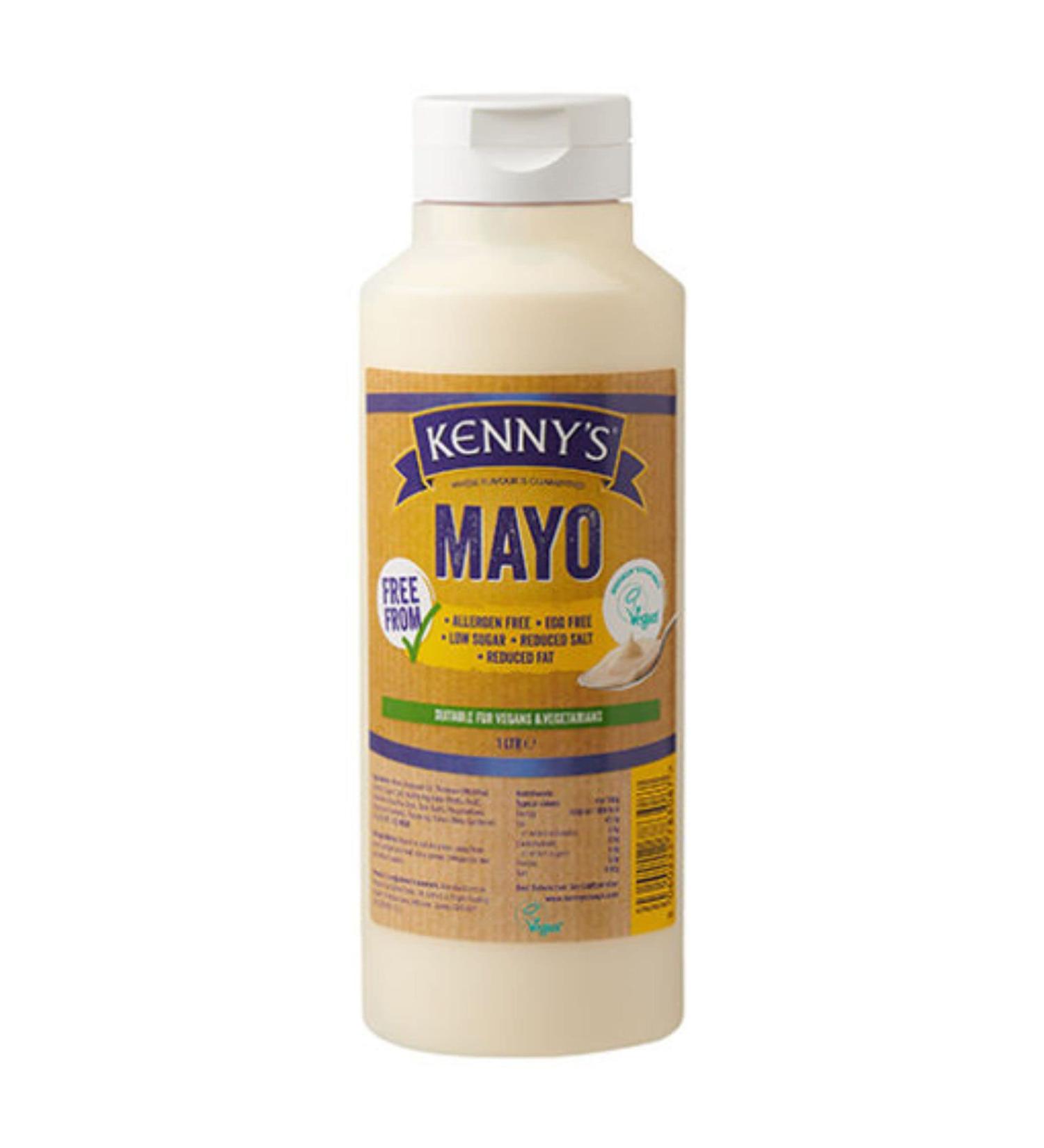Vegan Mayonnaise 1Litre Vegan Society approved.